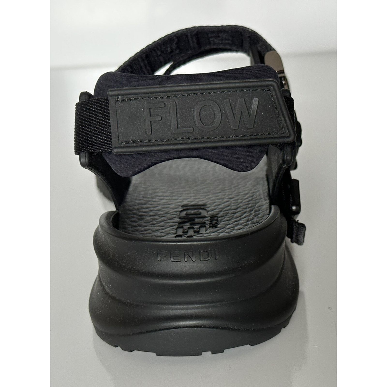 Fendi Fendi Men's FF Strapped Black Sandals 12 US/ 11 UK 7X1503 Size US 11 / EU 44 - 10 Thumbnail