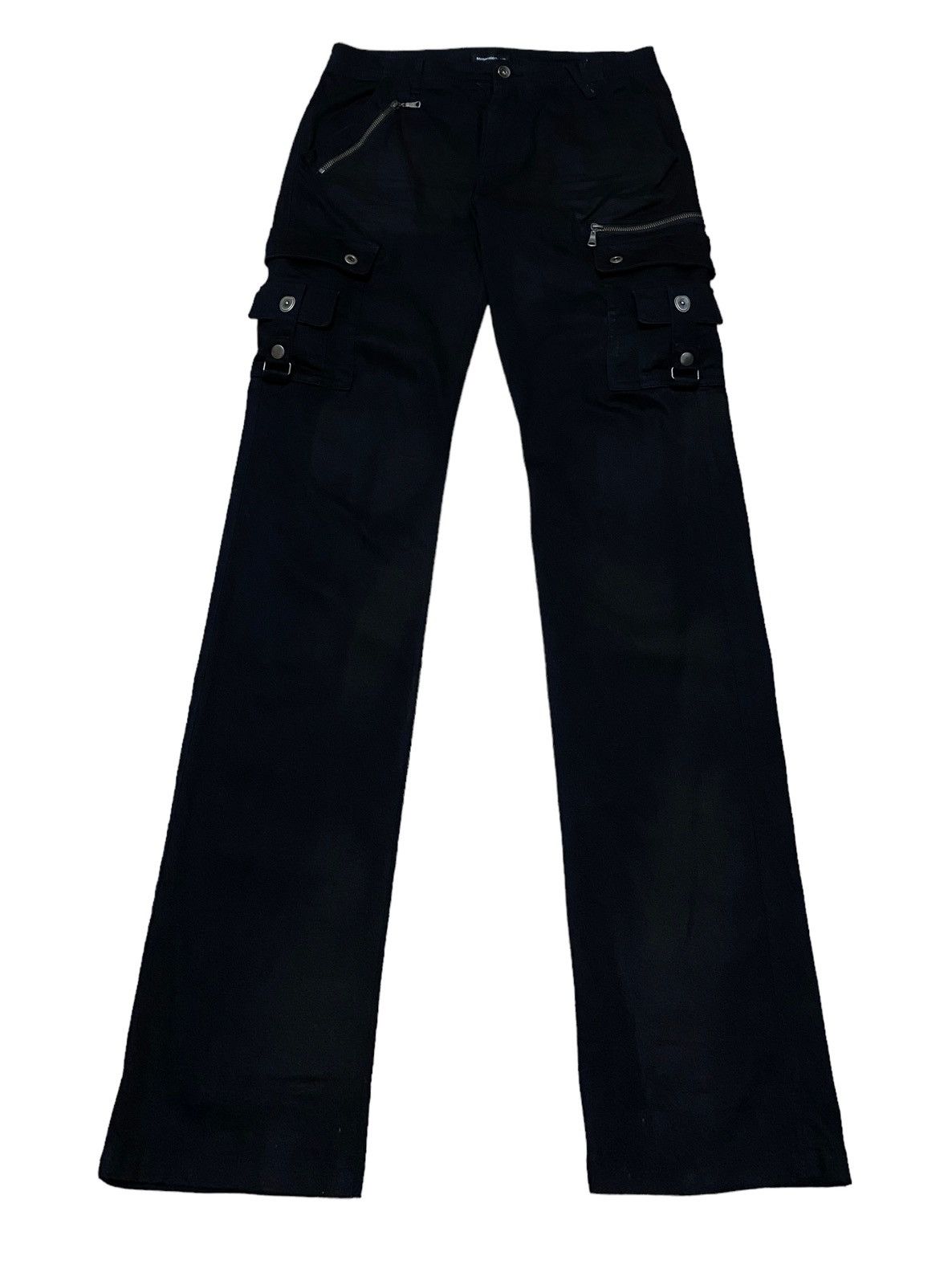 image of Avant Garde x Vintage Semantic Design Tactical Bondage Jeans 1990S in Black, Men's (Size 33)