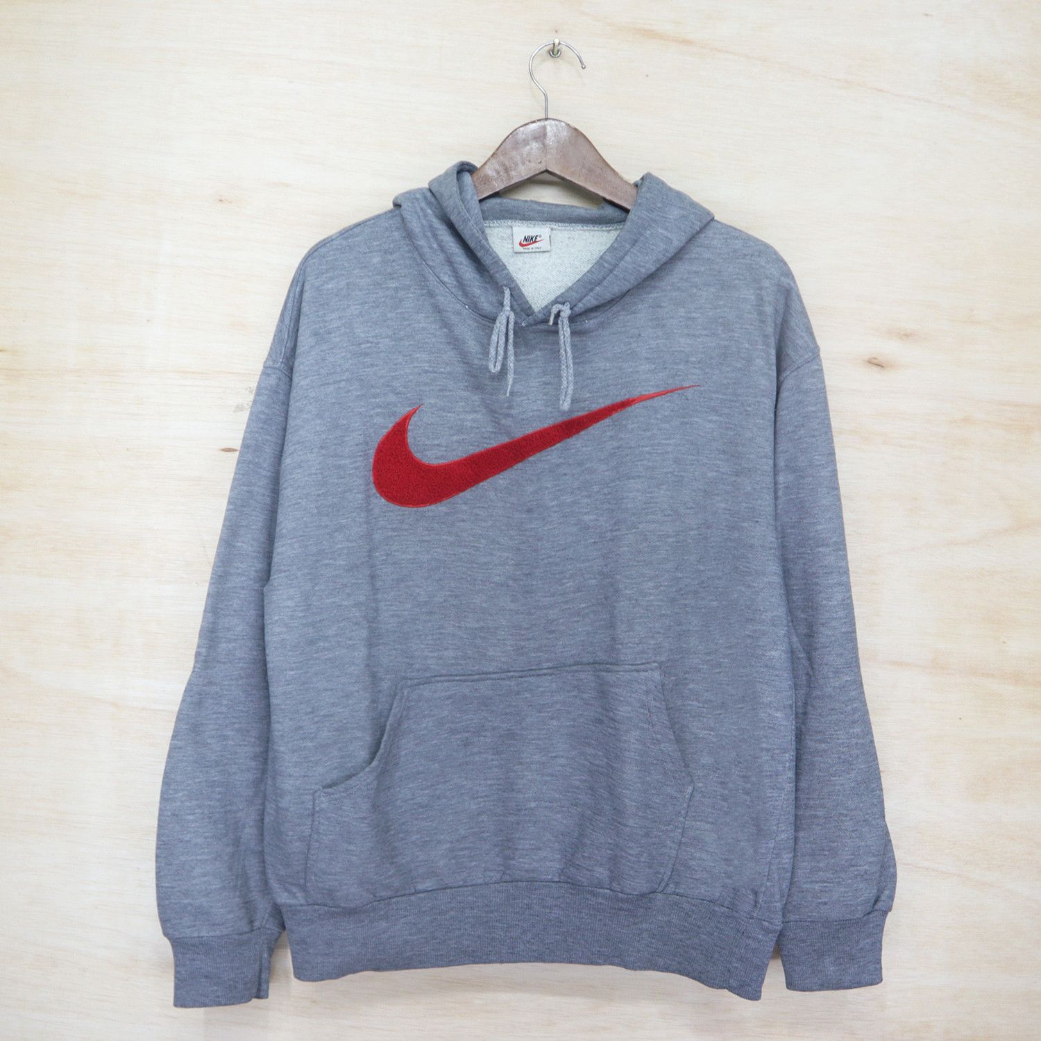 NIKE Big Logo Sweater Sweatshirt Hoodie Made In ITALY
