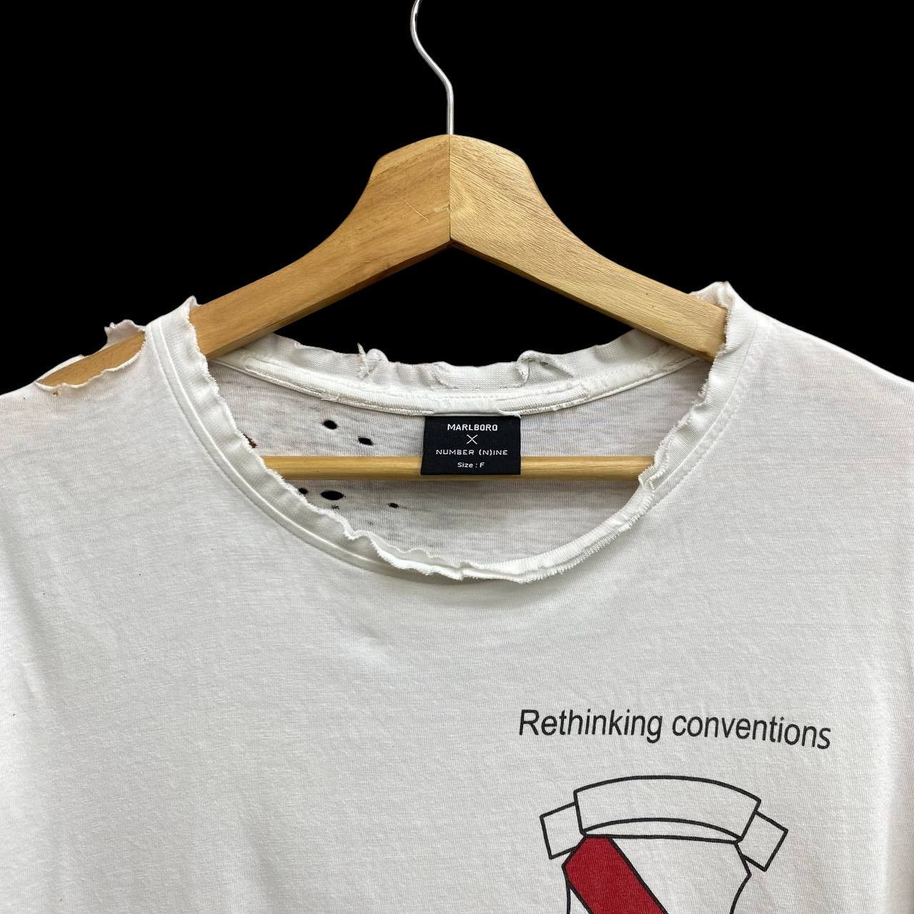 Number (N)ine Numbernine trashed destroy ripped Rethinking conventions Size US M / EU 48-50 / 2 - 5 Thumbnail