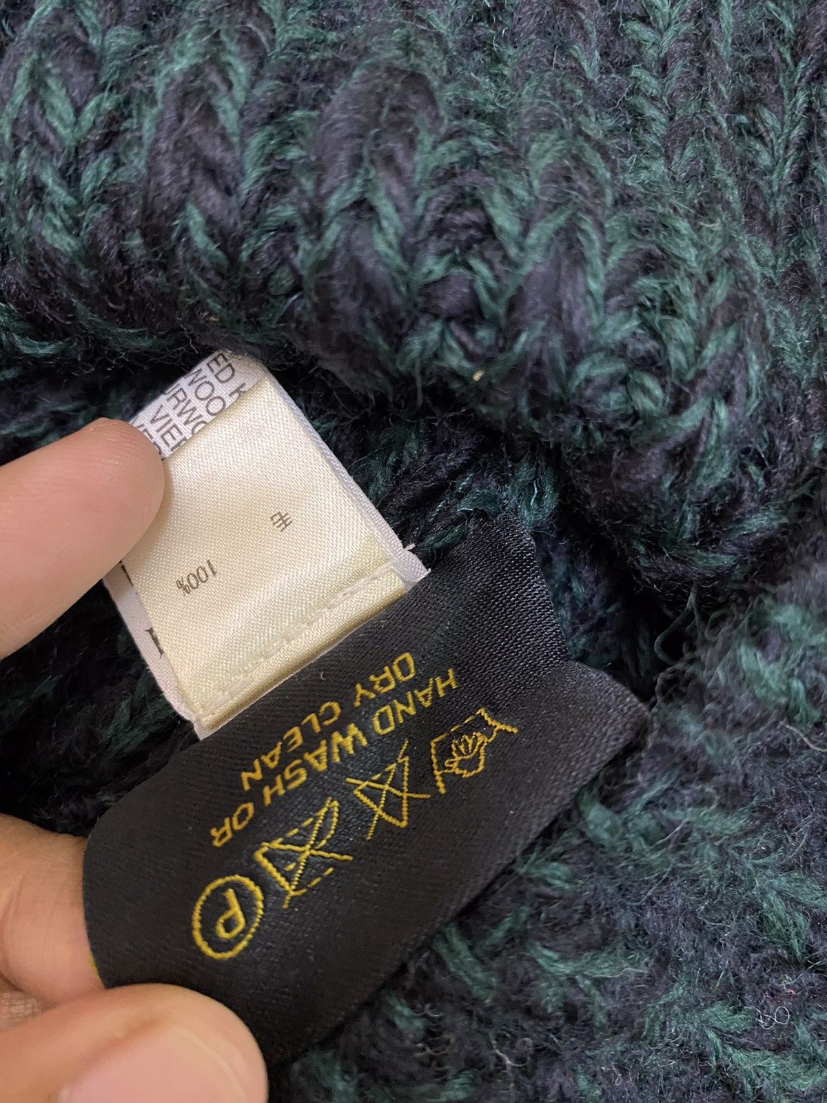 Highland 2000 × Japanese Brand × Vintage Higland 2000 Crochet Beanie Hat Size ONE SIZE - 6 Thumbnail