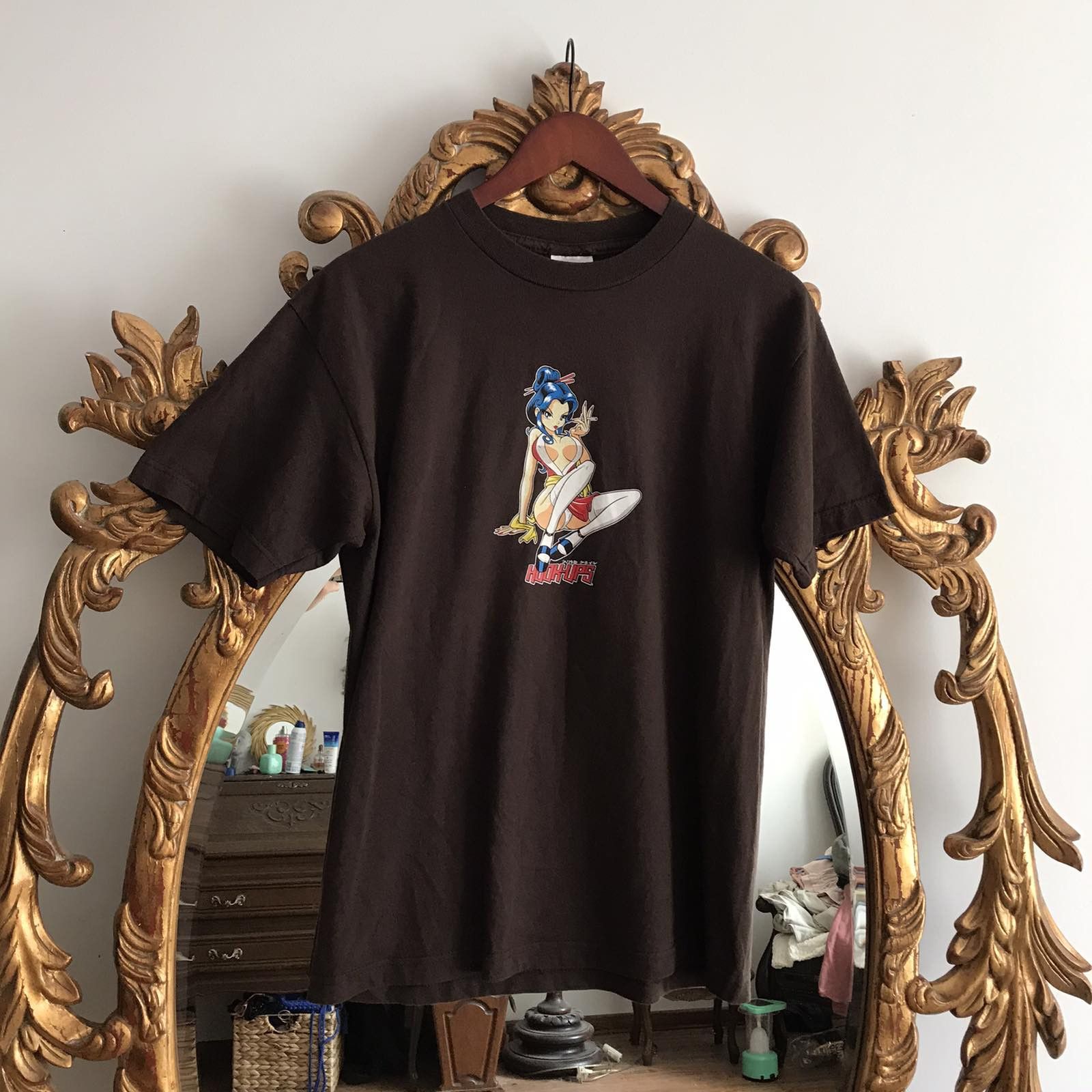 Anime Rare Vintage Hook-Ups Skate Tee anime USA Sz M Size US M / EU 48-50 / 2 - 1 Thumbnail
