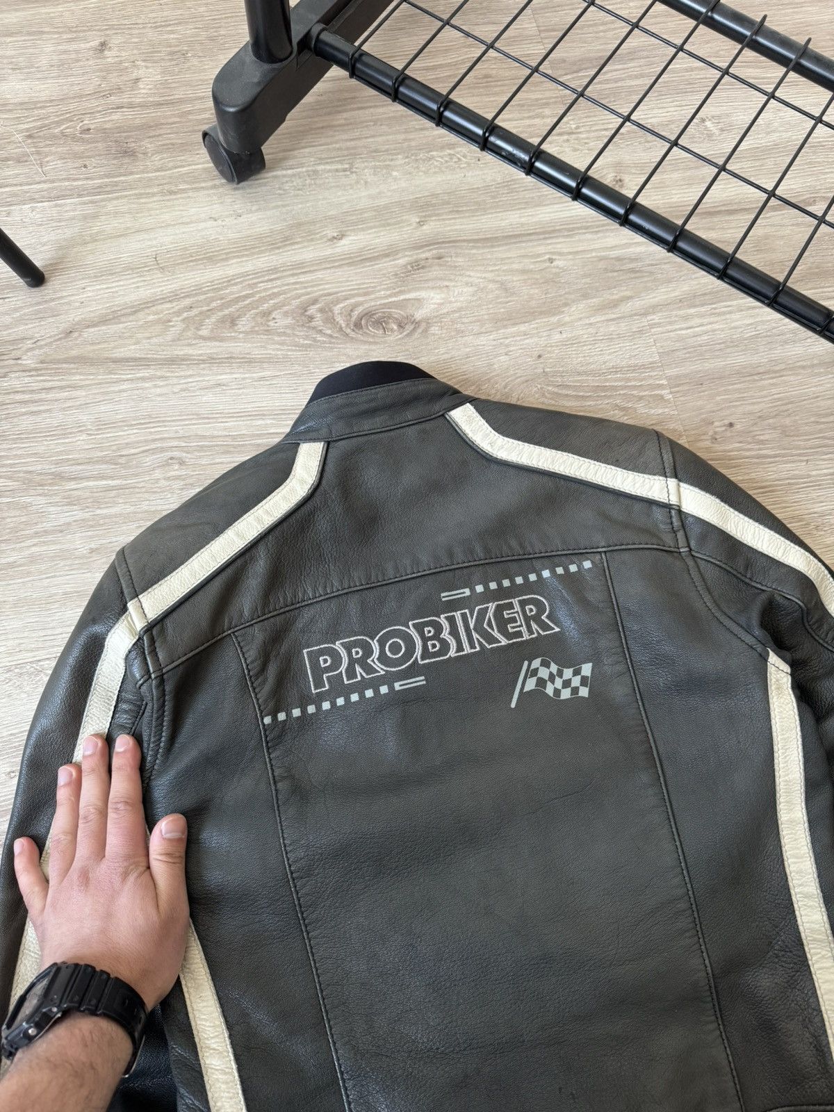Other Vintage Y2K Probiker Moto Racing Leather Jacket Size S / US 4 / IT 40 - 13 Thumbnail