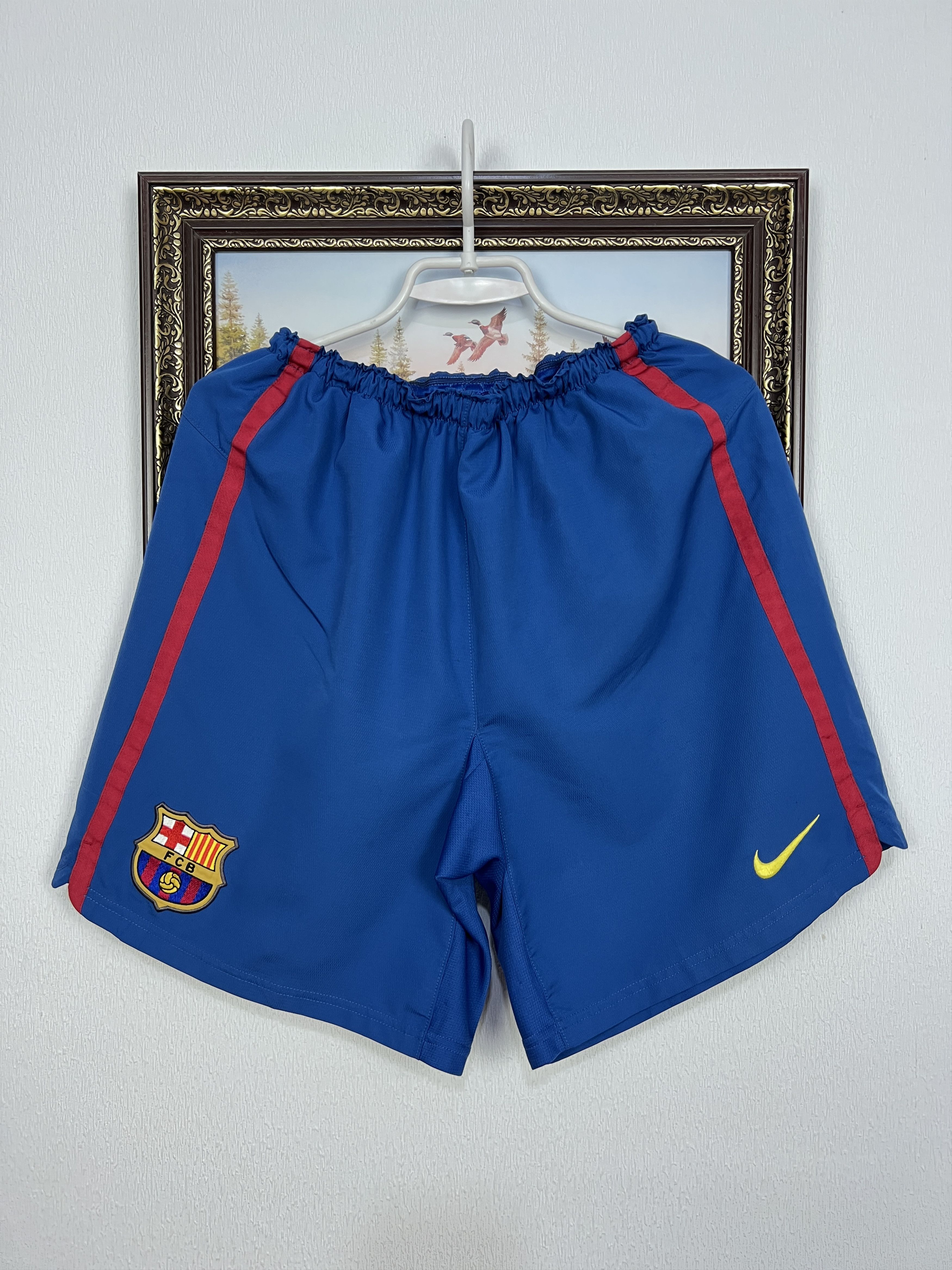 激レア cactus jack NIKE Barcelona SHORTS Travis Scott x Nike x FC Barcelona Skeleton Home Shorts