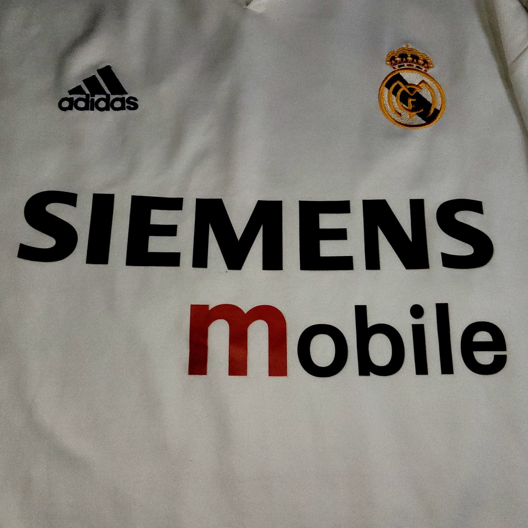 Adidas Ronaldo Real Madrid CENTENARY 2002 2003 Soccer Jersey M Size US M / EU 48-50 / 2 - 4 Thumbnail