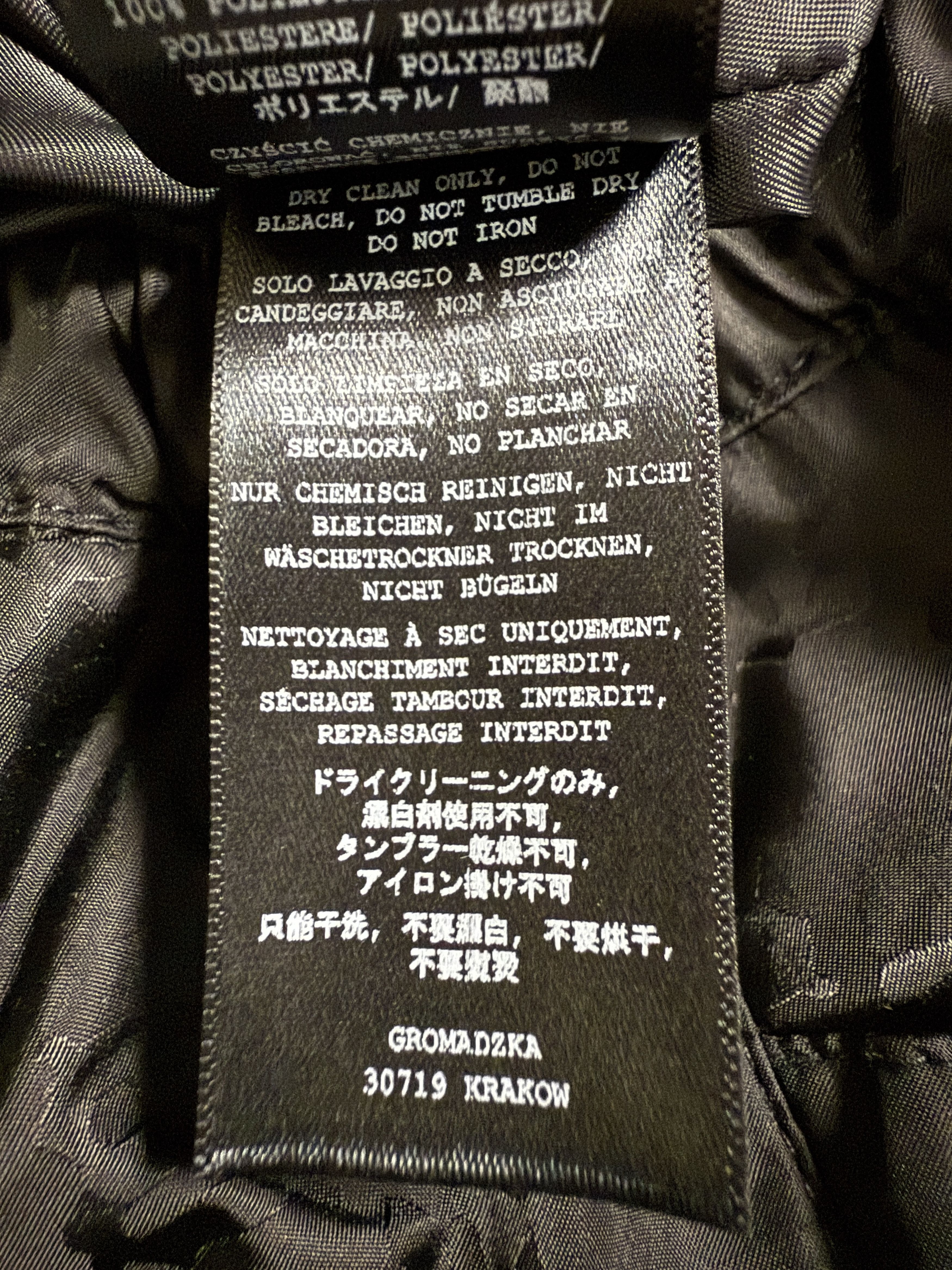Misbhv $1050 MISBHV Black Monogram Parachute Pants Size US 30 / EU 46 - 14 Thumbnail