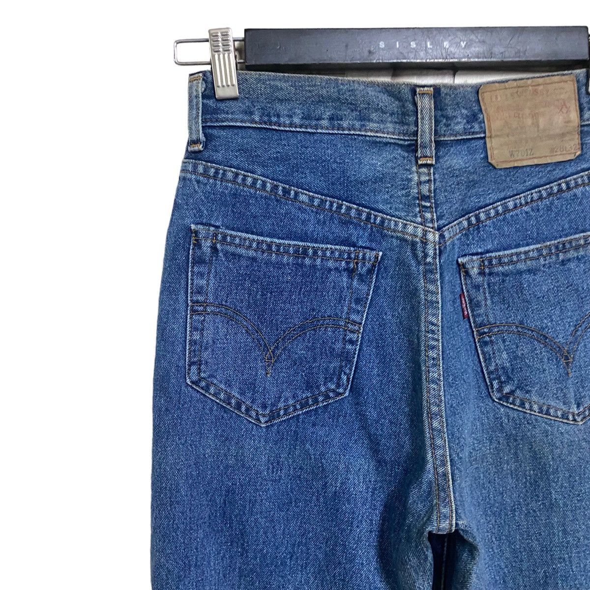 Levi's Vintage Levis W701Z XX Big E Redline Jeans Made in Japan Size 26" / US 2 / IT 38 - 13 Thumbnail