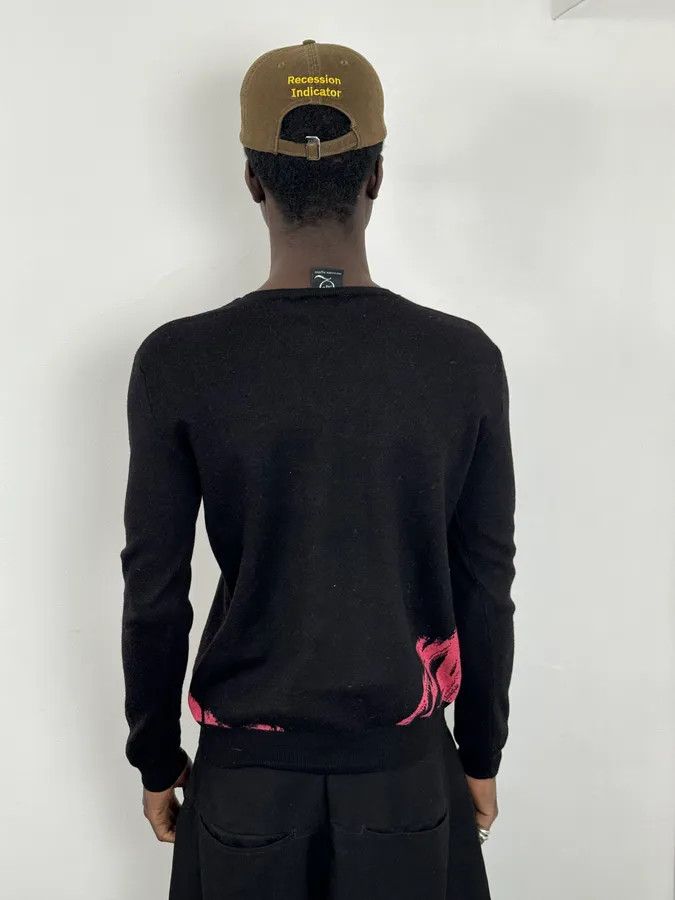 Alexander McQueen SS2013 Alexander McQueen Pink Eagle Black Sweater Size US S / EU 44-46 / 1 - 3 Thumbnail