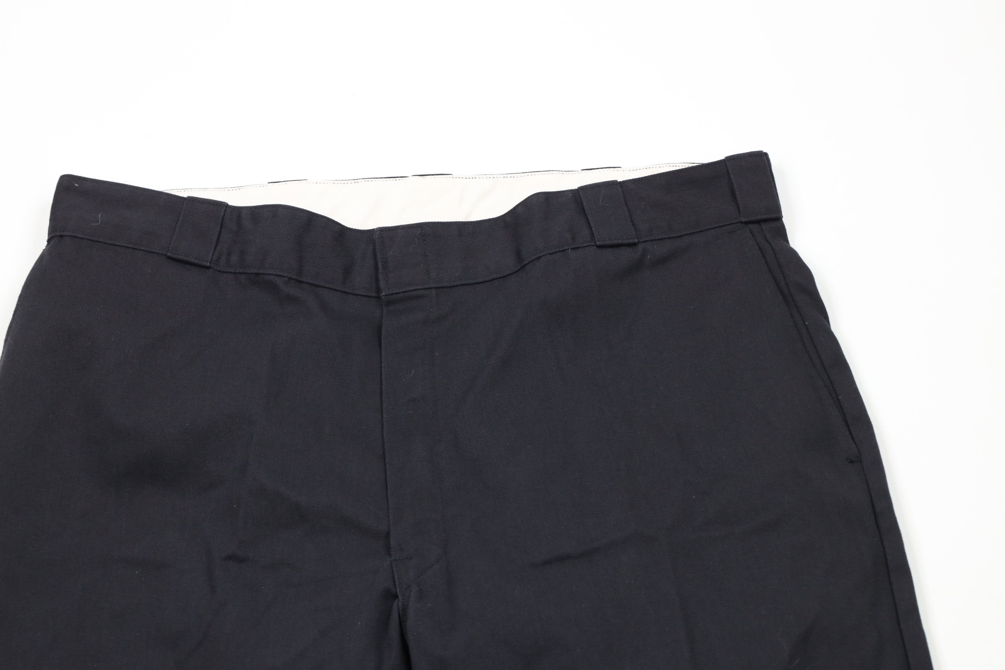 Dickies × Vintage Vintage 90s Dickies Double Knee Wide Leg Pants Black USA Size US 40 / EU 56 - 2 Thumbnail
