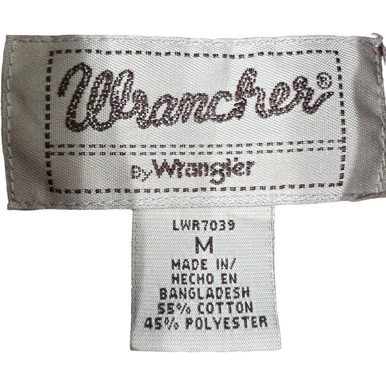Vintage Women's Wrancher Wrangler Plaid Flannel Size US M / EU 48-50 / 2 - 7 Thumbnail