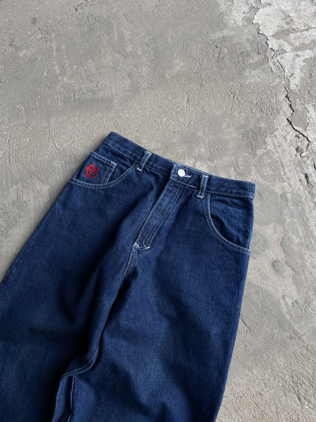 Fubu × Vintage Vintage FUBU Rap Hip Hop Carpenter Jeans Y2K Size US 27 - 4 Thumbnail