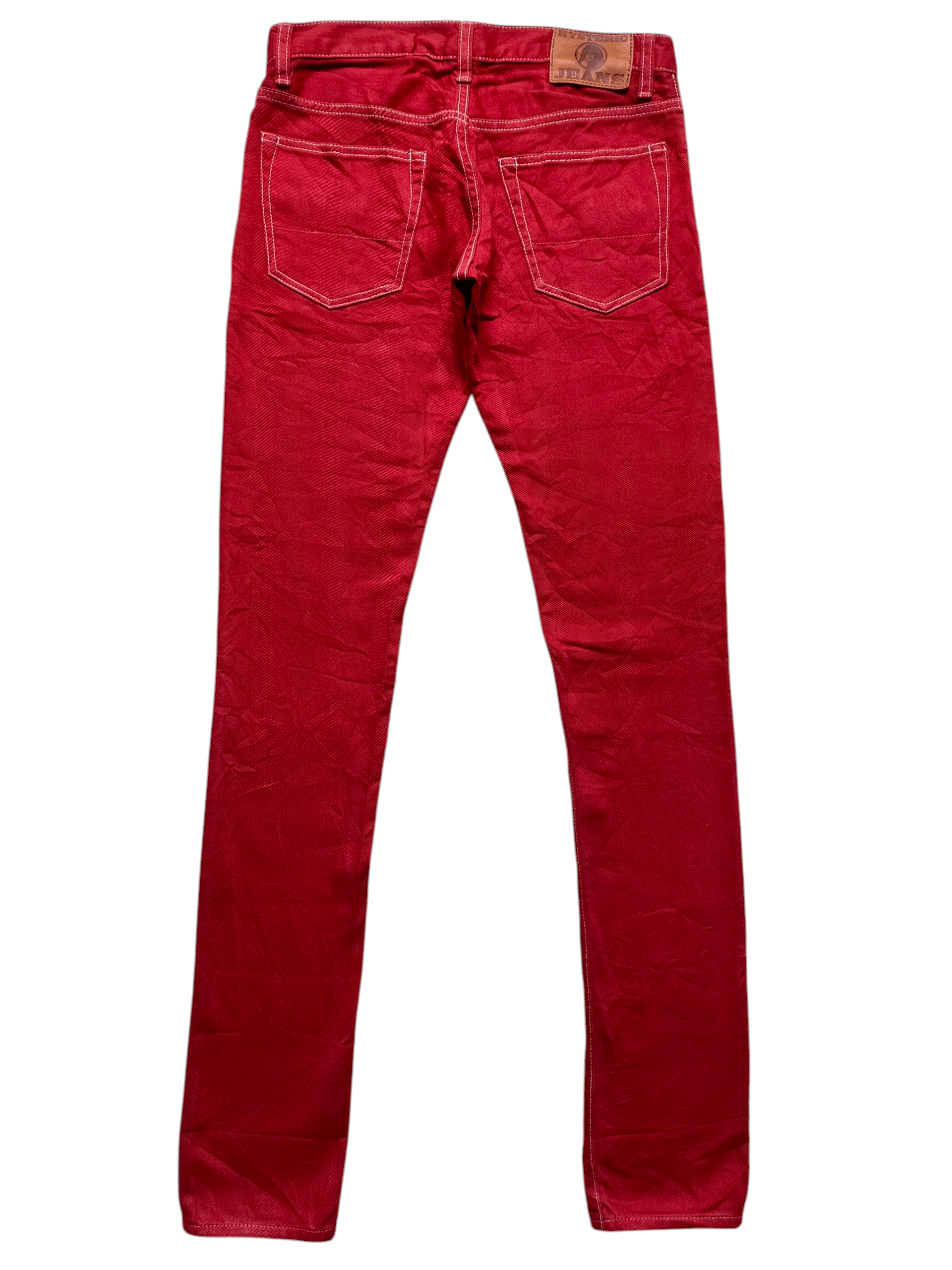 Hysteric Glamour Hysteric Glamour Bush Pants skinny Red Jeans Size US 30 / EU 46 - 3 Thumbnail