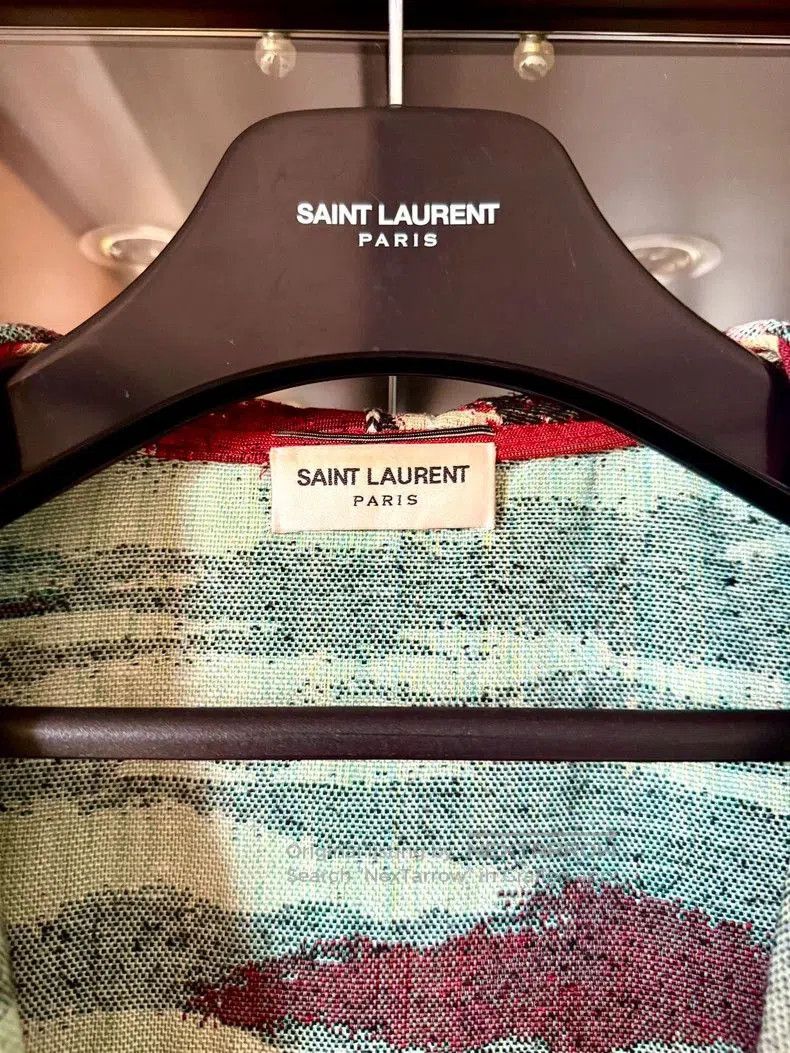 Saint Laurent Paris Saint Laurent 16SS Palm Tree Cape Jacket. Size US L / EU 52-54 / 3 - 3 Thumbnail