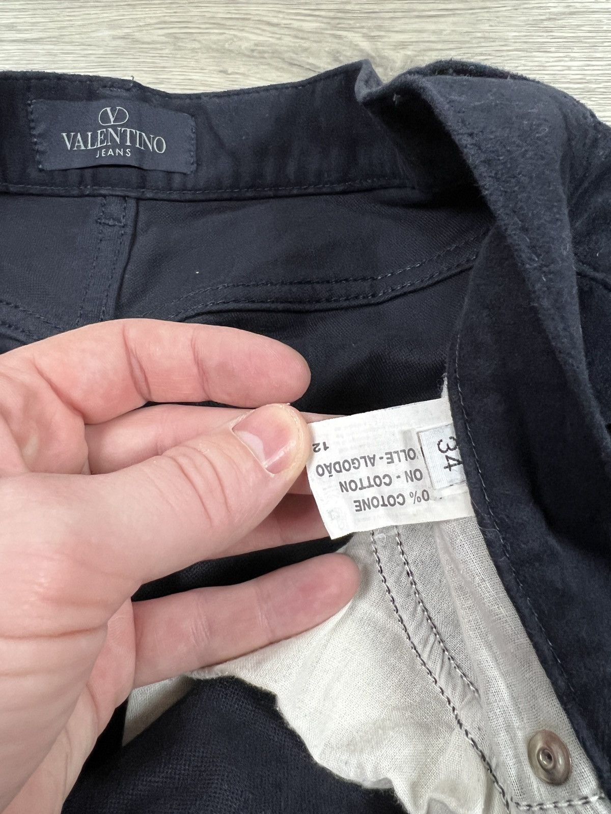 Valentino Vintage Valentino Blue Regular Denim Jeans Size 34 Size US 34 / EU 50 - 7 Thumbnail