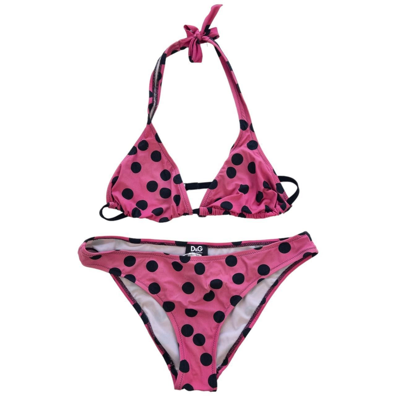 Metallic bikini in pink - Dolce Gabbana | Mytheresa