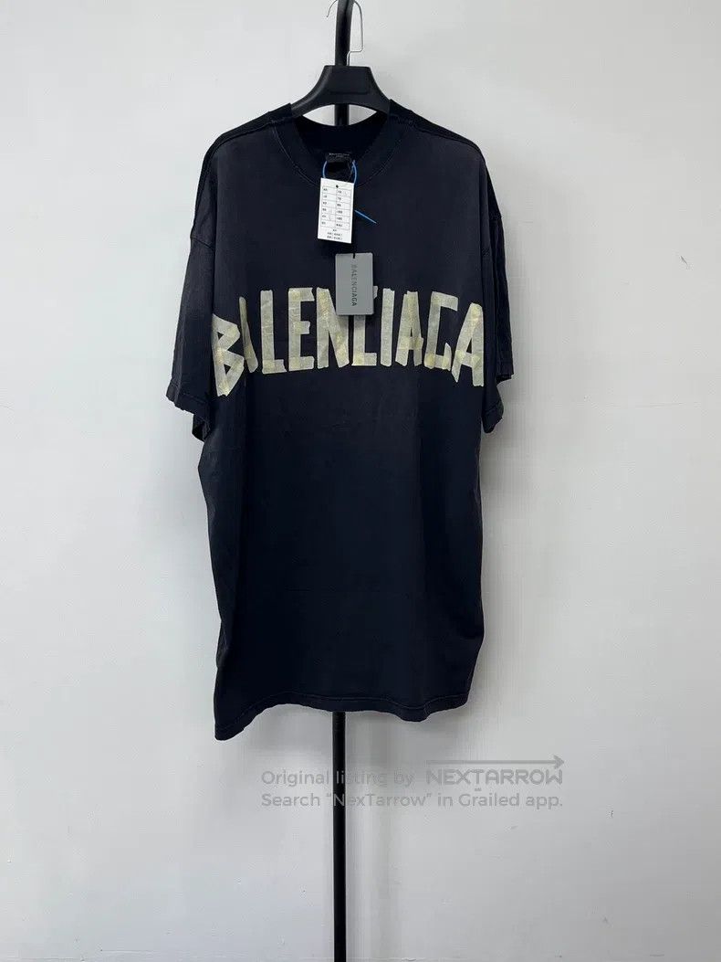 Balenciaga Balenciaga Tape 3B Combination Patchwork Water Wash Destro Size US L / EU 52-54 / 3 - 1 Thumbnail