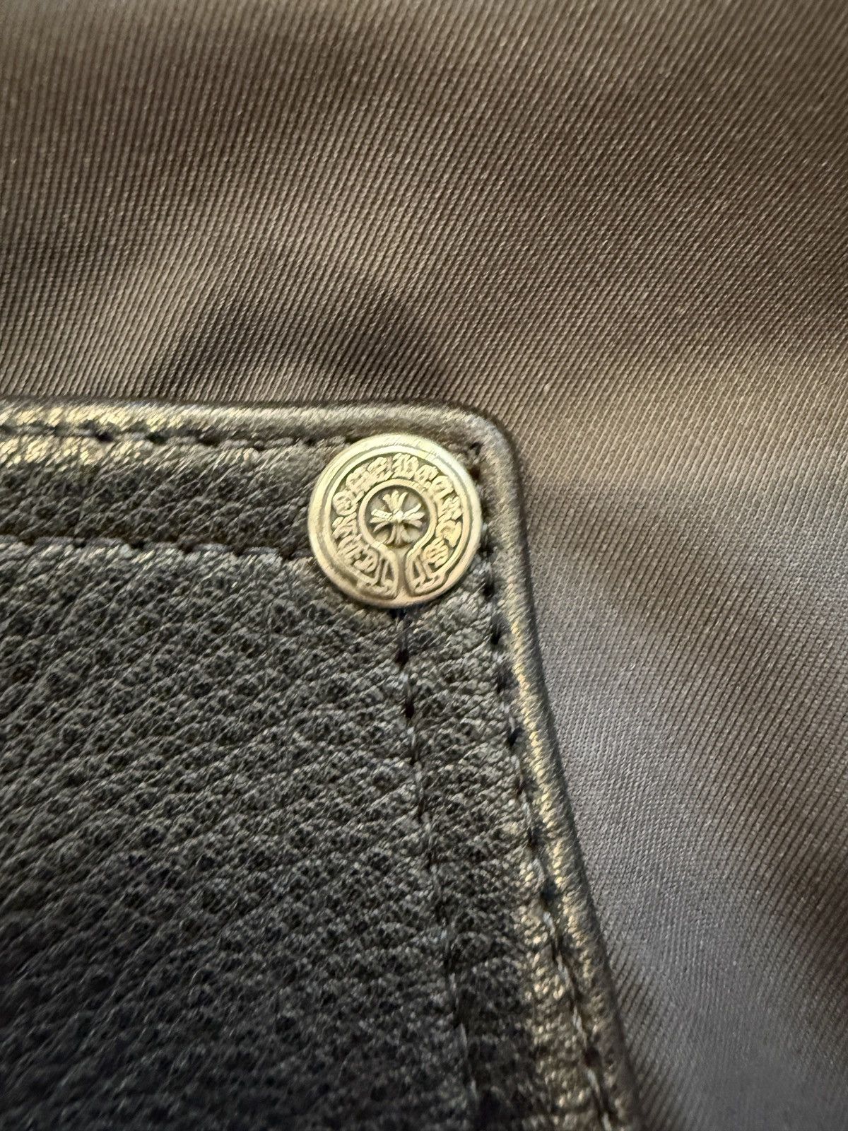 Chrome Hearts Chrome hearts leather carpentar Size US 33 - 4 Thumbnail