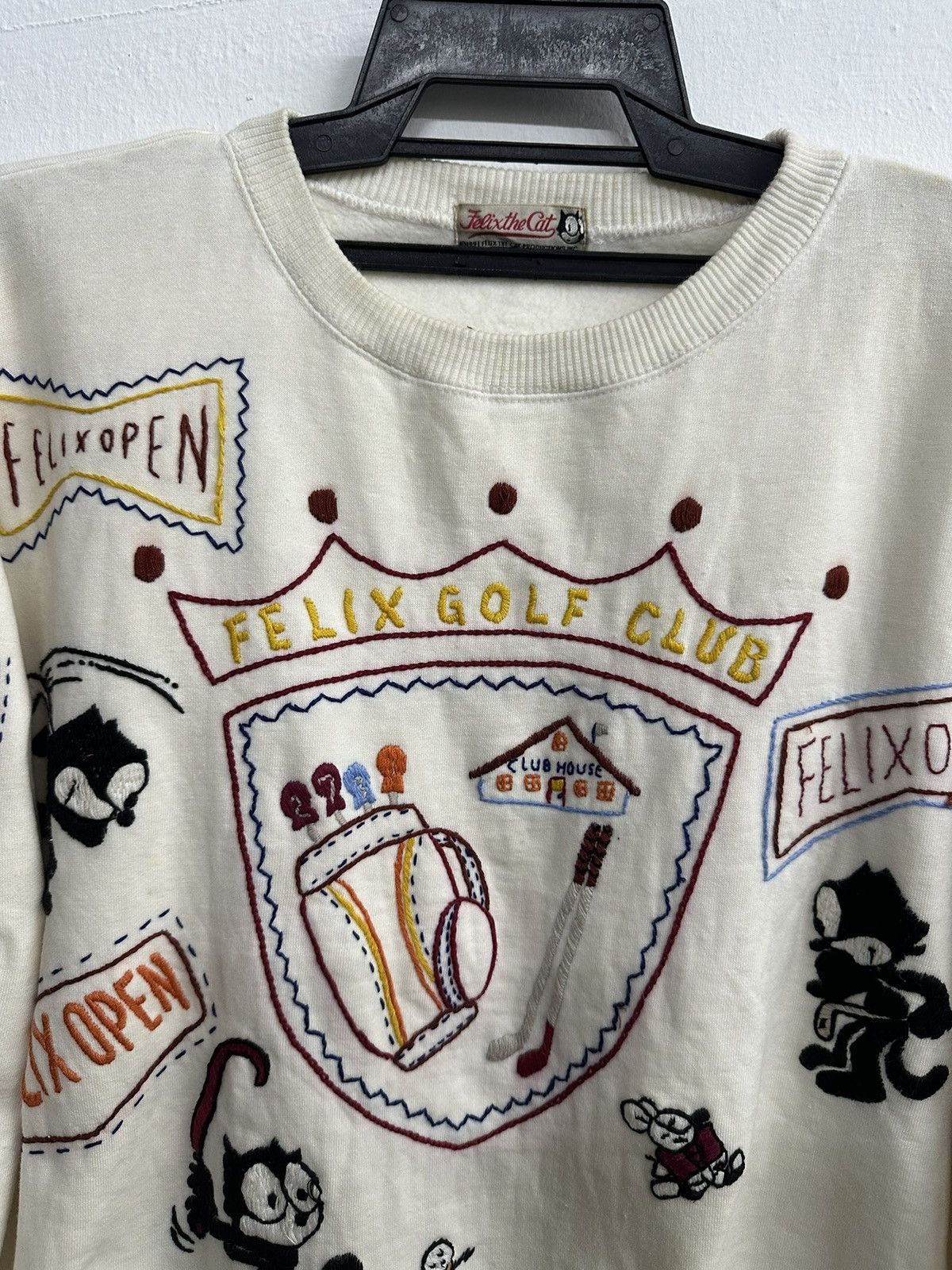 Cartoon Network 1991 Felix The Cat Rare Sweatshirt Size US S / EU 44-46 / 1 - 4 Thumbnail