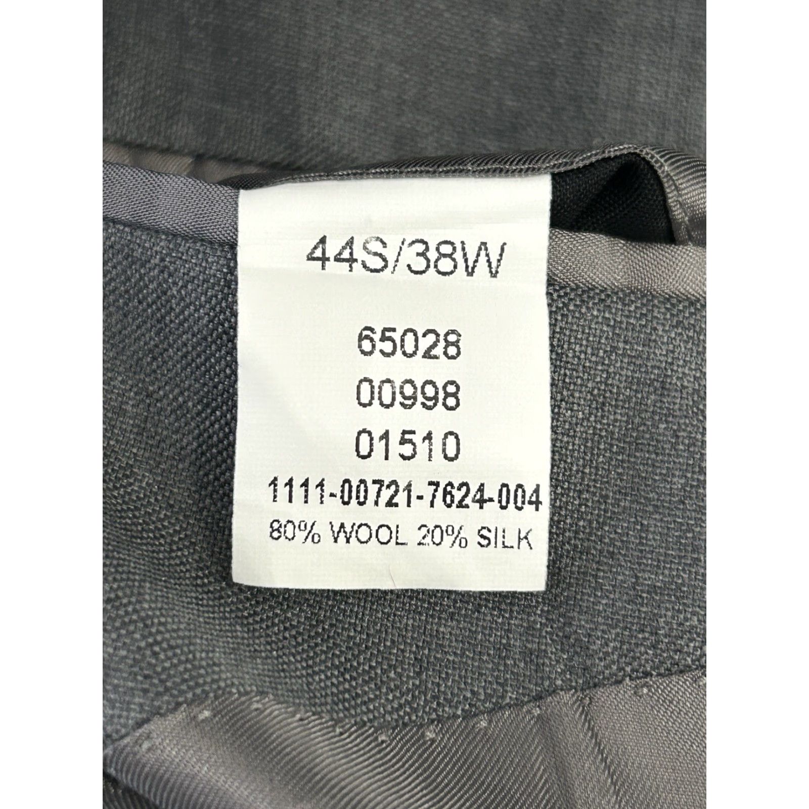 Jos. A. Bank Jos A Bank Signature Collection Gray Blazer 2 Button Wool Silk Blend Size 44S Size 44R - 4 Thumbnail