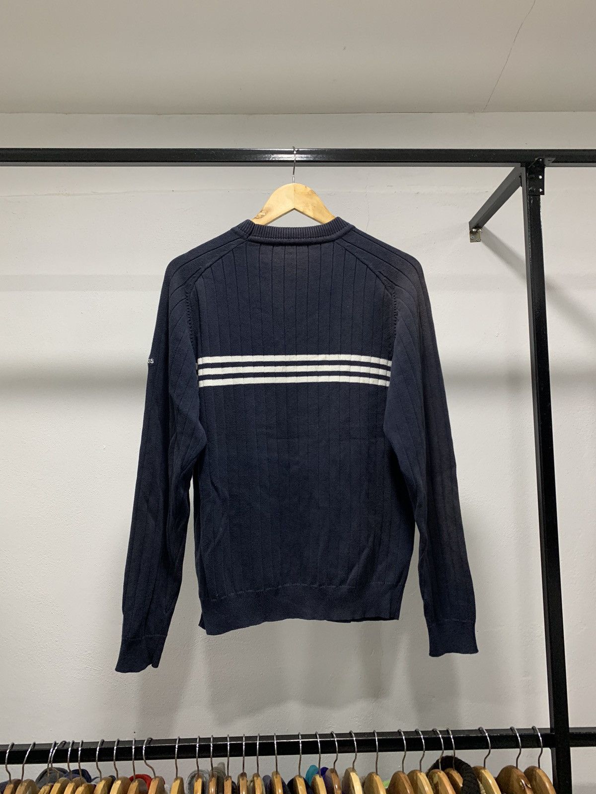 Adidas × Homespun Knitwear × Vintage Vintage Adidas Knitwear Sweater Size US M / EU 48-50 / 2 - 7 Thumbnail
