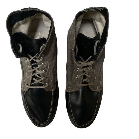 Timberland Timberland Authentic Chukka Mens 13 Lace-Up Boots Canvas Bla Size US 13 / EU 46 - 5 Thumbnail