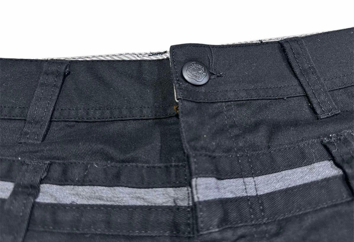 Hysteric Glamour × If Six Was Nine × Japanese Brand 🔥Sick Y2K Oilcake Double Waist Shorts Size US 32 / EU 48 - 4 Thumbnail