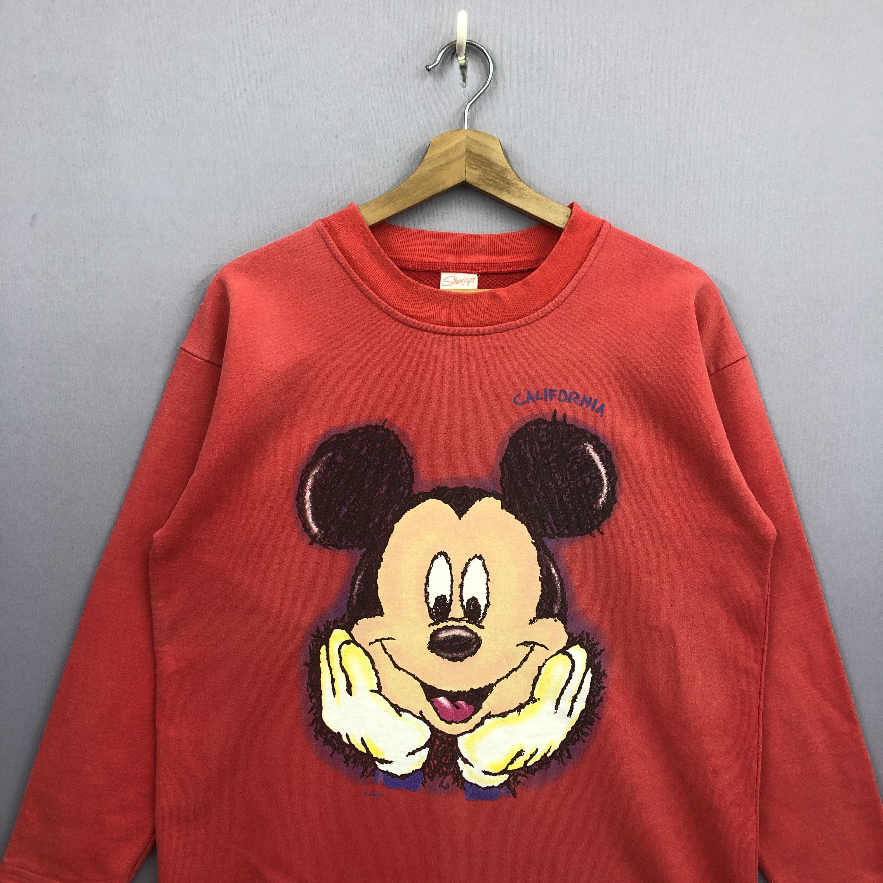 Disney Vintage Mickey Mouse California Sweatshirt Sweater Jumper Size US M / EU 48-50 / 2 - 3 Thumbnail