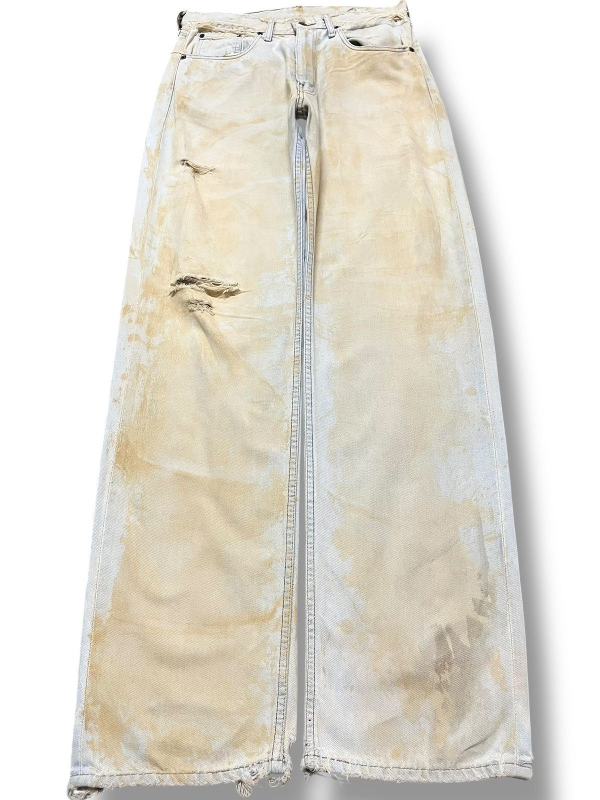 Levi's Vintage Clothing Vintage Levi’s 504 Mudwash Faded Distressed Denim Size US 31 - 1 Thumbnail