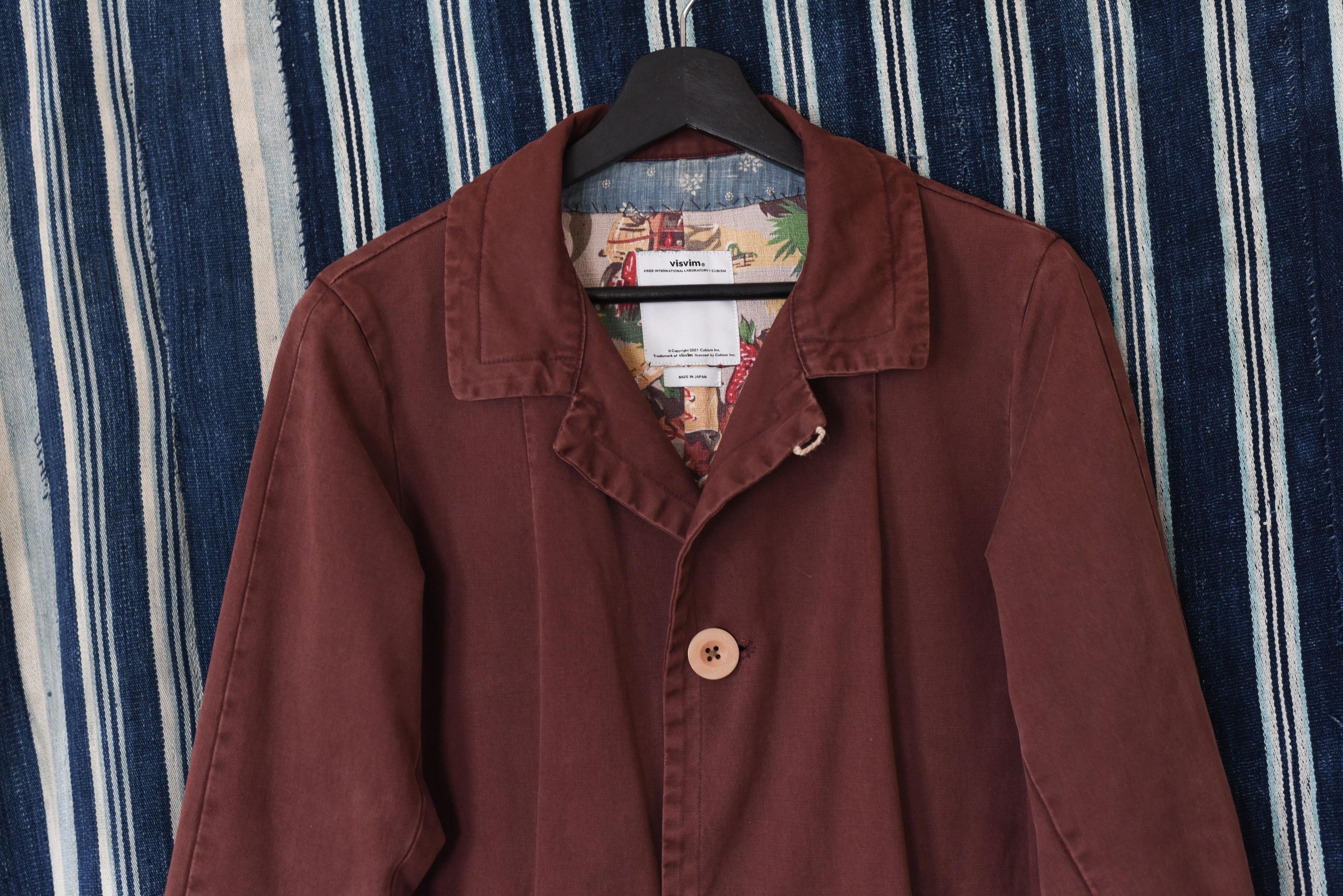 Visvim Visvim Mies Jacket Maroon Burgundy Red AW14 - 2 Small/Medium Size US M / EU 48-50 / 2 - 9 Thumbnail