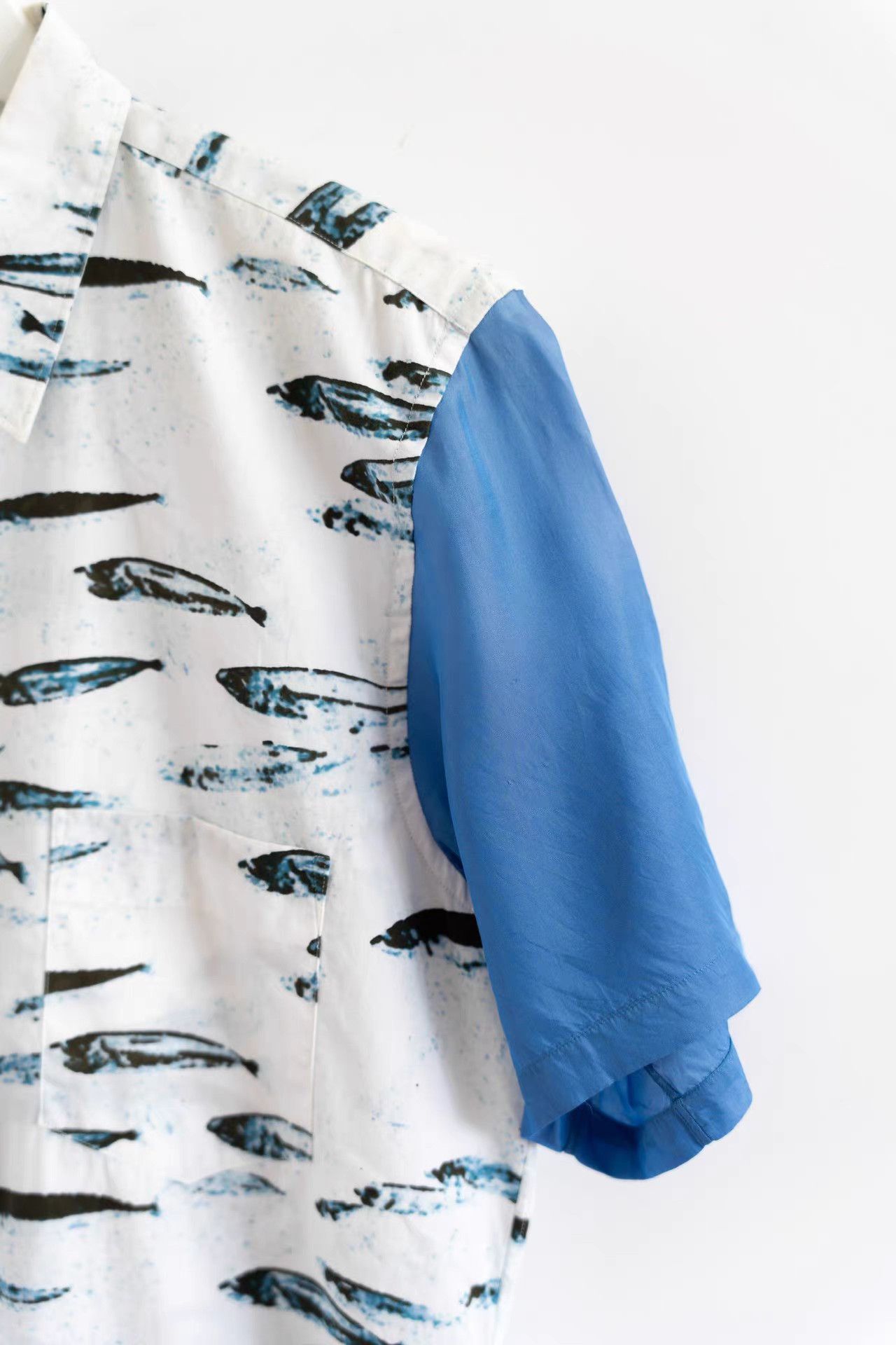 Comme des Garcons Comme des Garcons 90s Fish School Short Sleeve Shirt K4 Size US S / EU 44-46 / 1 - 5 Thumbnail