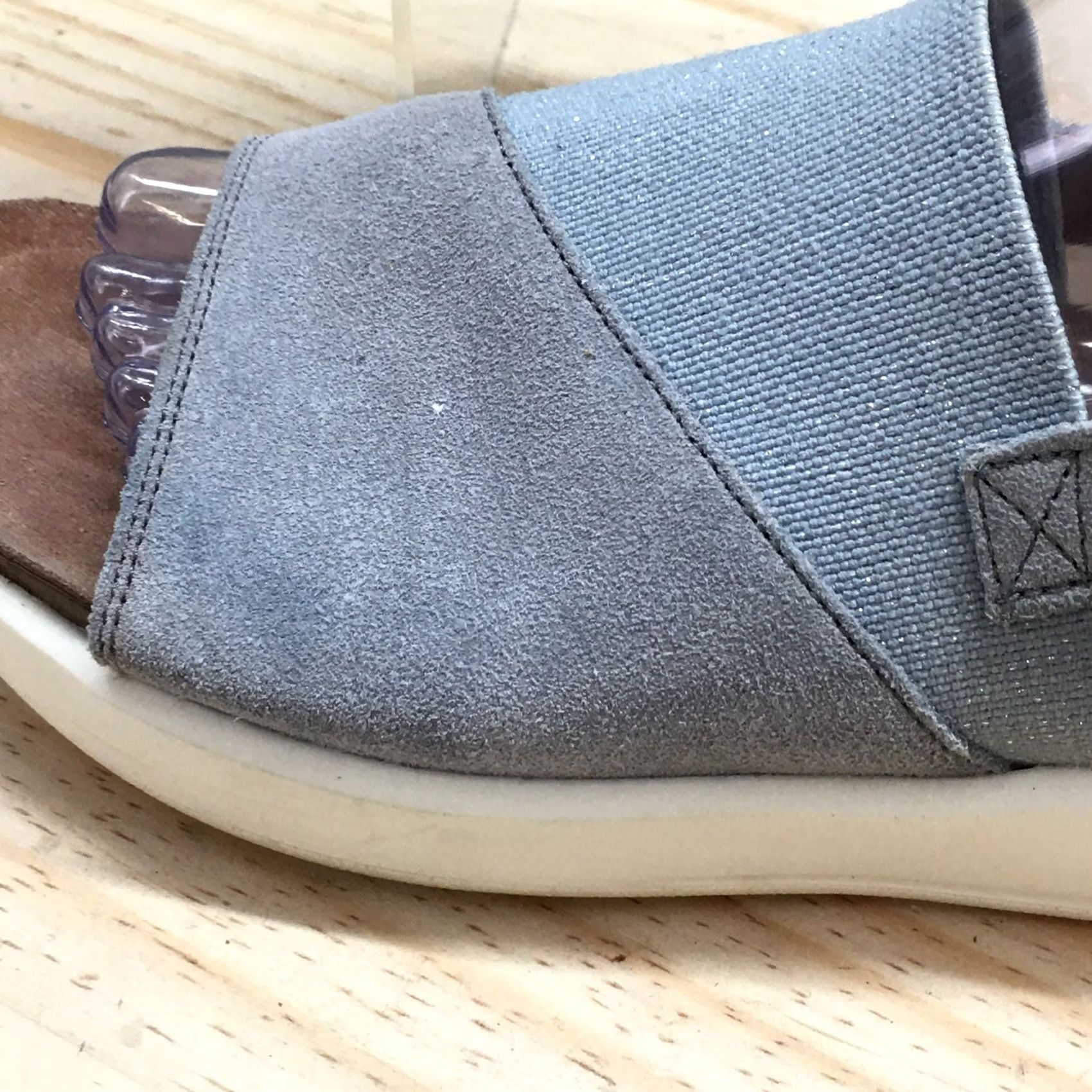 Rockport Rockport Sandals Womens 7.5 M Kyra Slingback Blue Leather Casual Comfort CI4824 Size US 8 / IT 38 - 6 Thumbnail