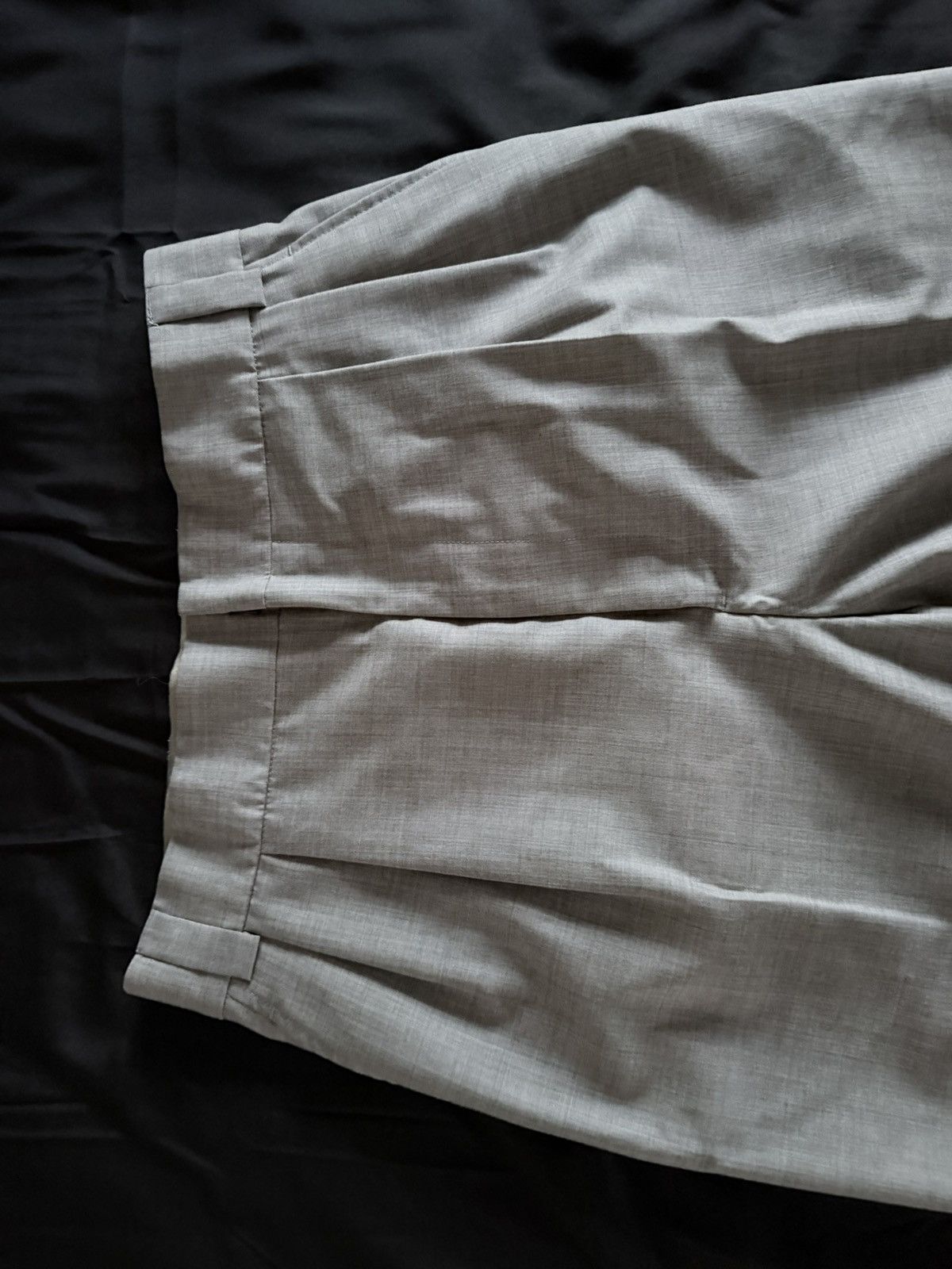 Fear of God Fear Of God Eternal Wide Leg Wool Trousers IT52 Grey Beige Size US 34 / EU 50 - 10 Thumbnail