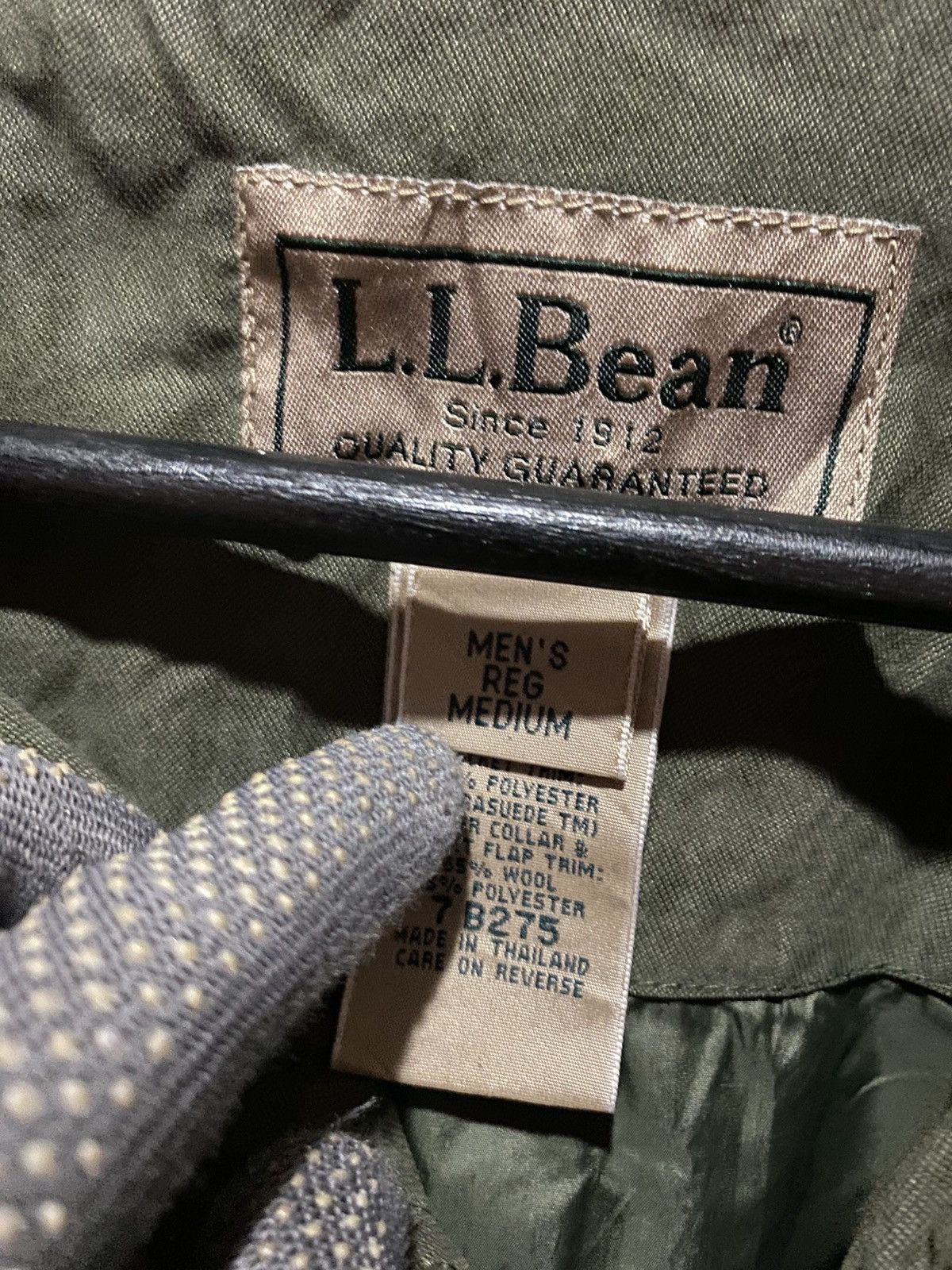 L.L. Bean Vintage L.L.Bean Men’s Field Coat – Olive Green Jacket Size US M / EU 48-50 / 2 - 6 Thumbnail