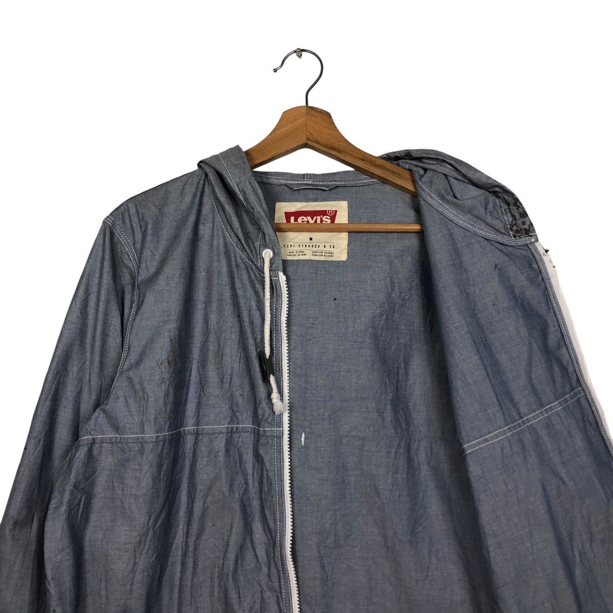 Japanese Brand 📌Vintage Zipper Biker Jacket Levi's Size US M / EU 48-50 / 2 - 15 Thumbnail