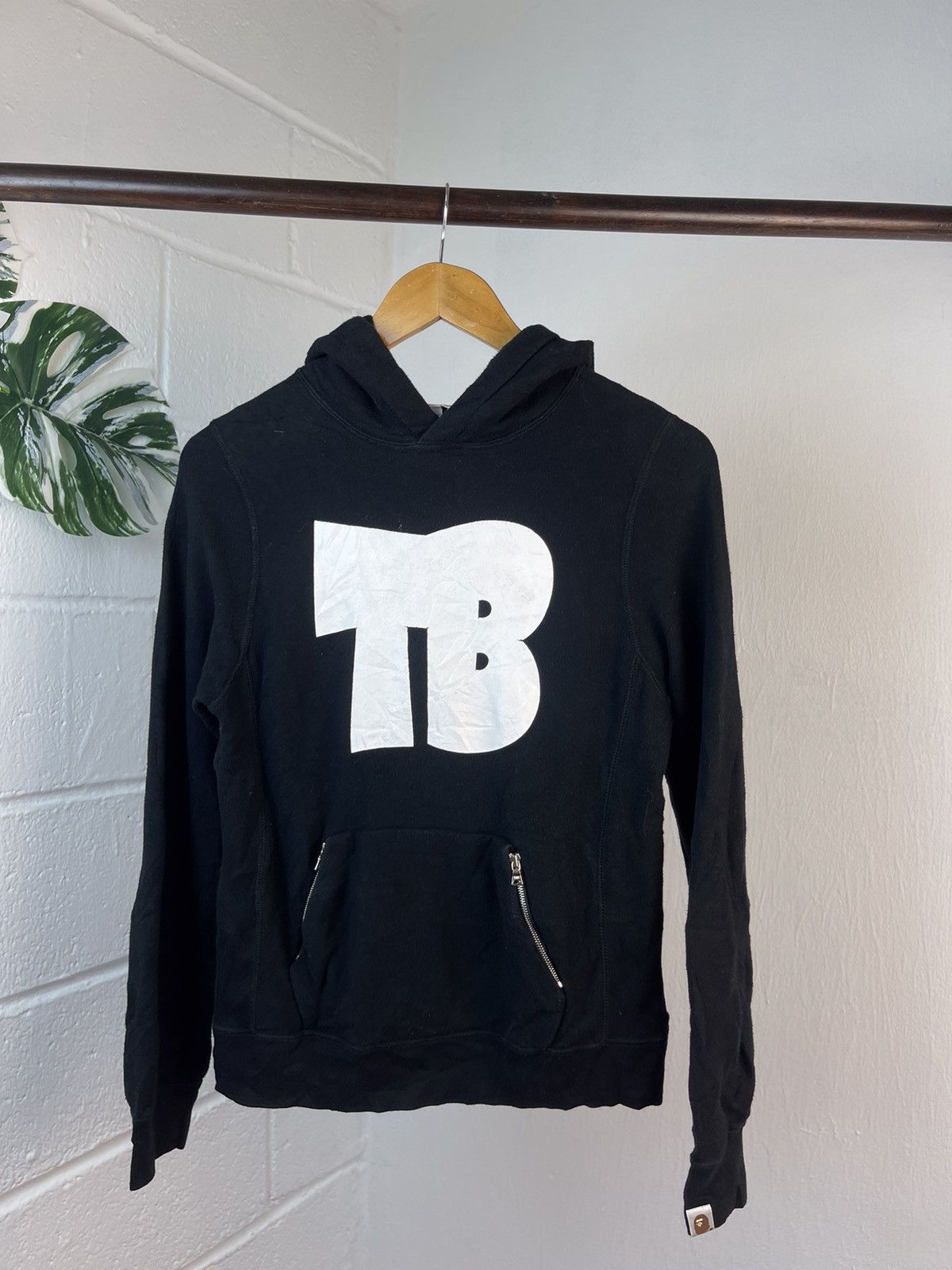 image of Bape Teriyaki Black Hoodie, Men's (Size XS)