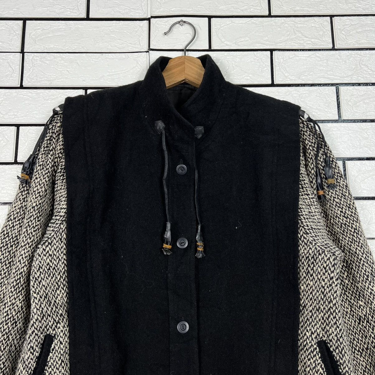 Donna Morgan Vintage 90's DONNA M. Wool Blend Classic Jacket #4163-C190 Size M / US 6-8 / IT 42-44 - 2 Thumbnail