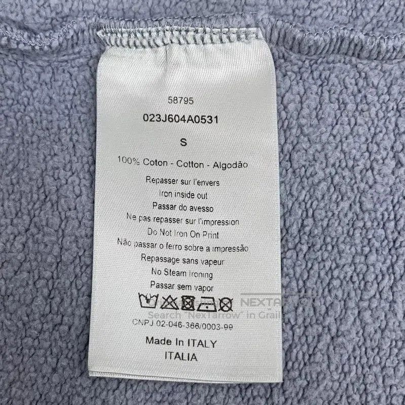 Dior Dior Women's Blue Cotton Sweatshirt . Size S / US 4 / IT 40 - 6 Thumbnail