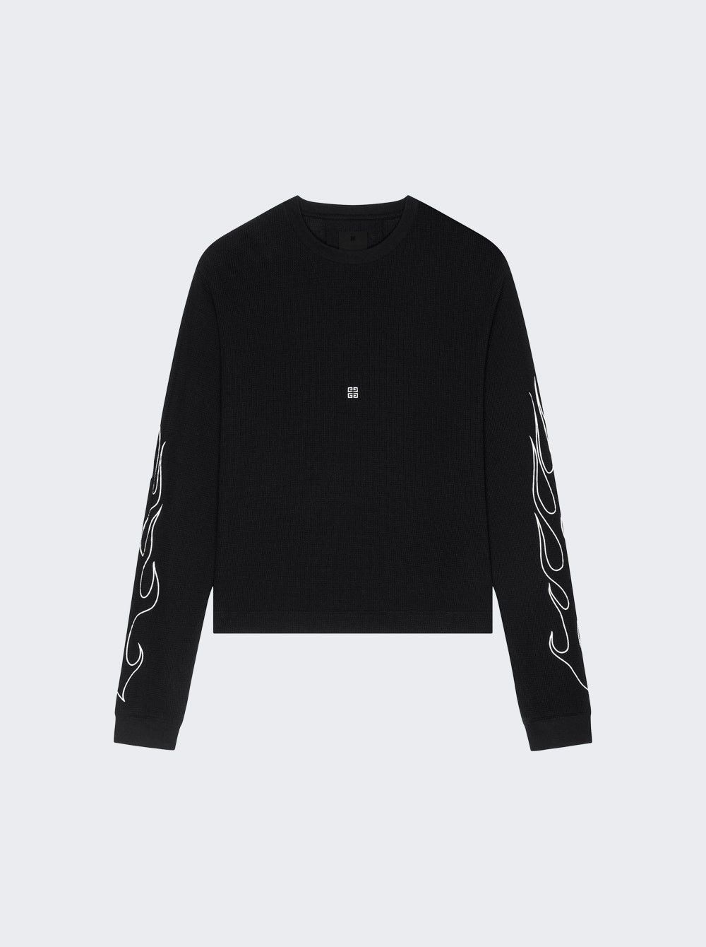 Givenchy o1srvl11e0125 Boxy Fit Long Sleeve T-Shirt in Black Size US S / EU 44-46 / 1 - 1 Thumbnail