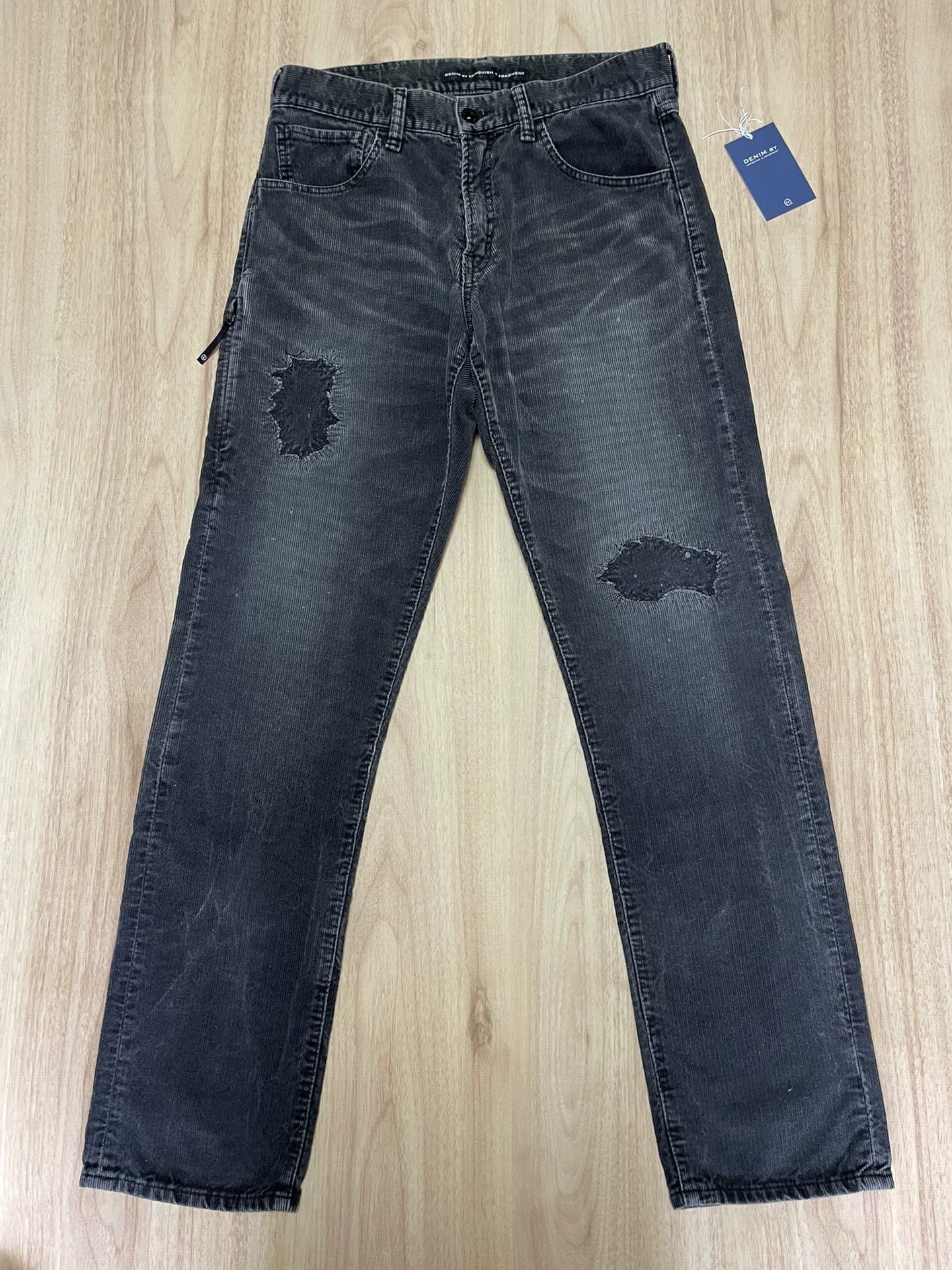 denim by vanquish fragment corduroy pants