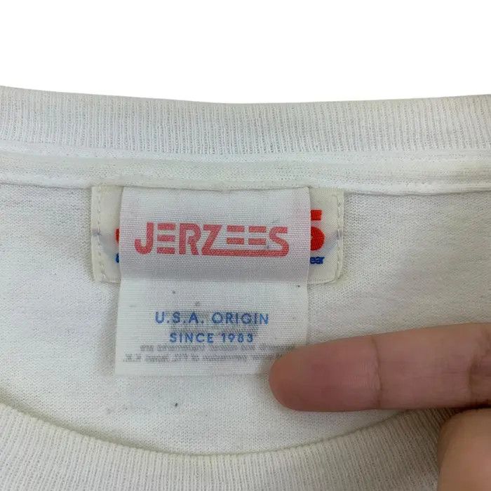 Jerzees Vintage THE BEARD STYLE Jerzees USA Origin Tee Shirt Size US L / EU 52-54 / 3 - 5 Thumbnail