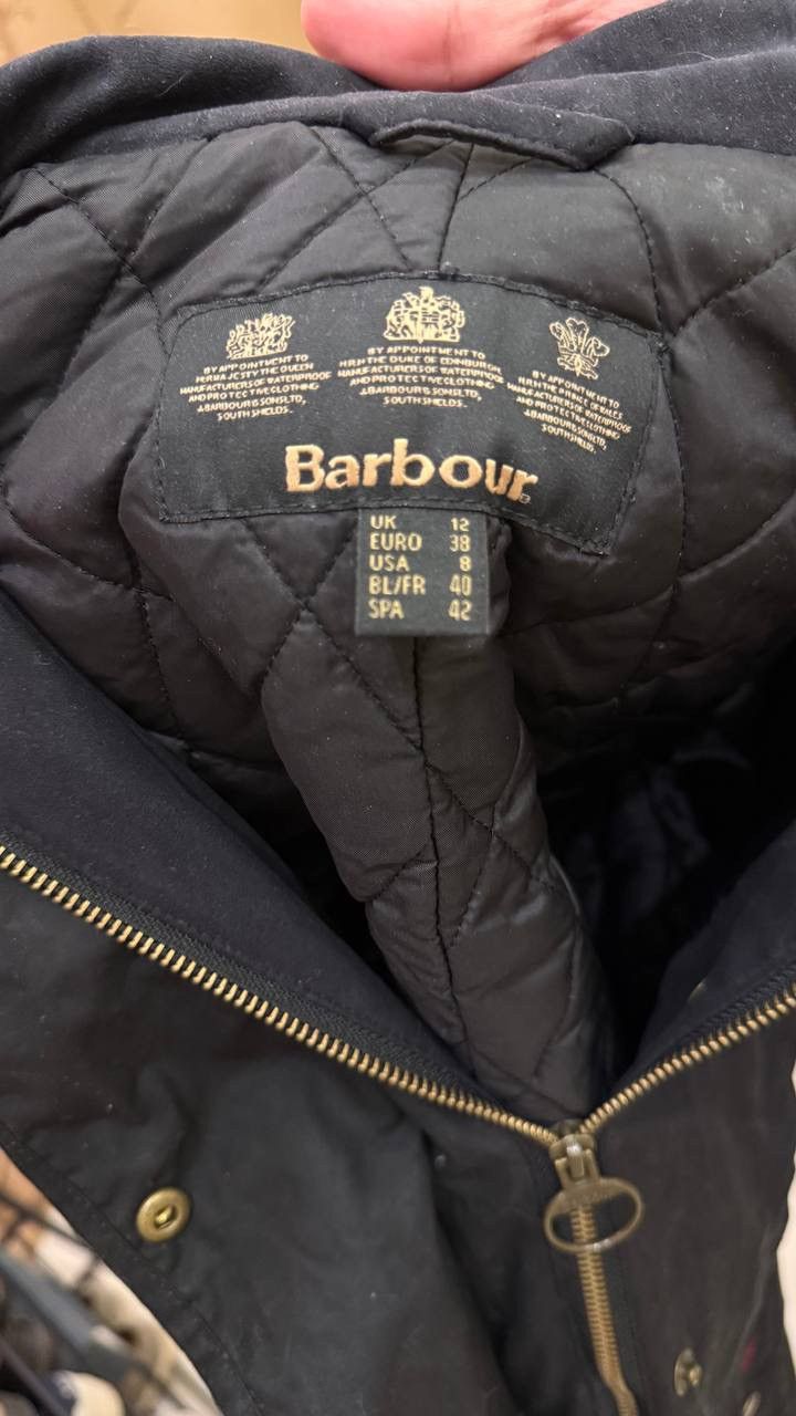 Barbour The Squire Waxed Jacket in Black by Barbour Size 38 Size M / US 6-8 / IT 42-44 - 3 Thumbnail