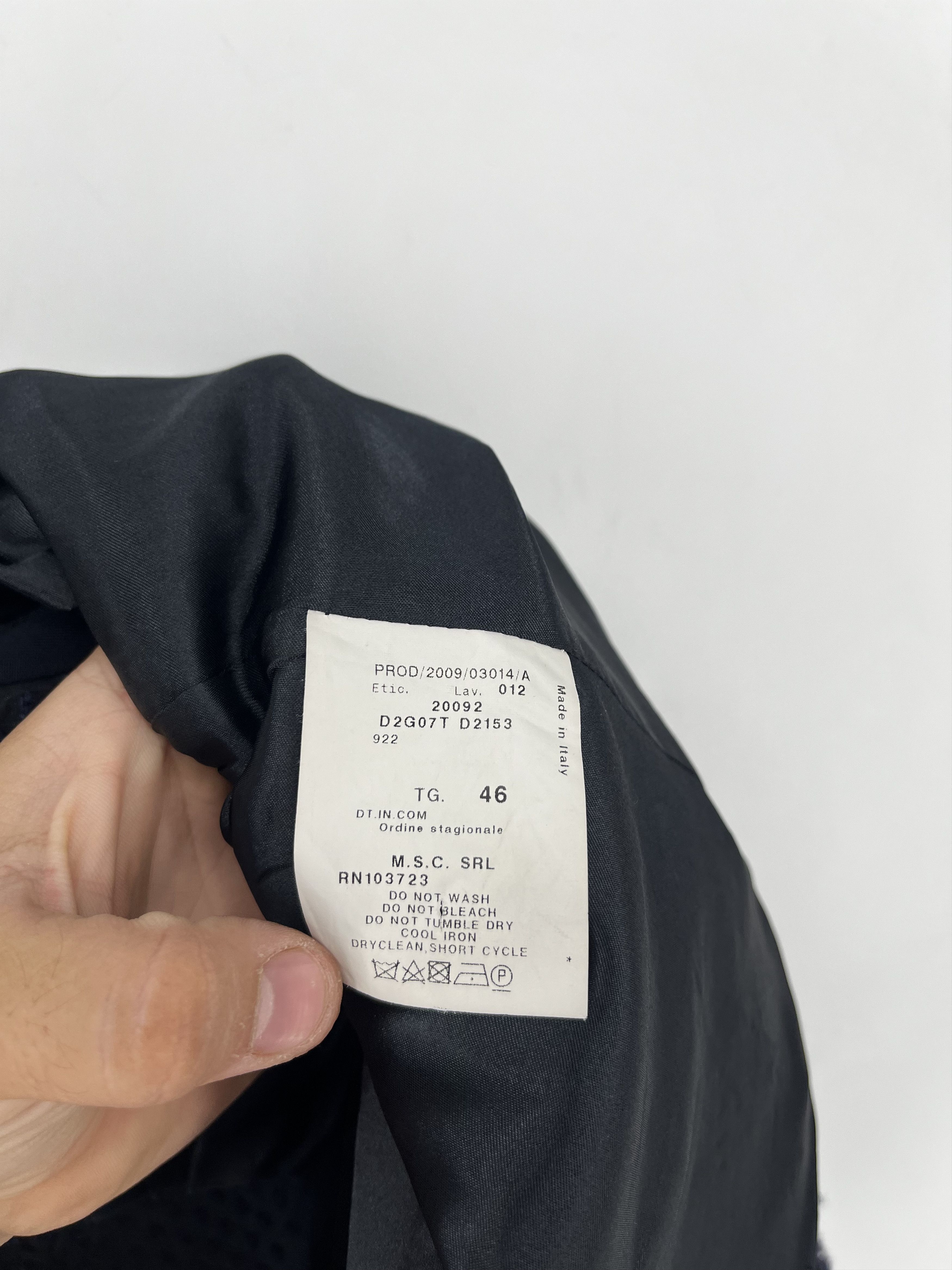 Emporio Armani Emporio Armani Women’s Blazer Made in Italy Size L / US 10 / IT 46 - 8 Thumbnail