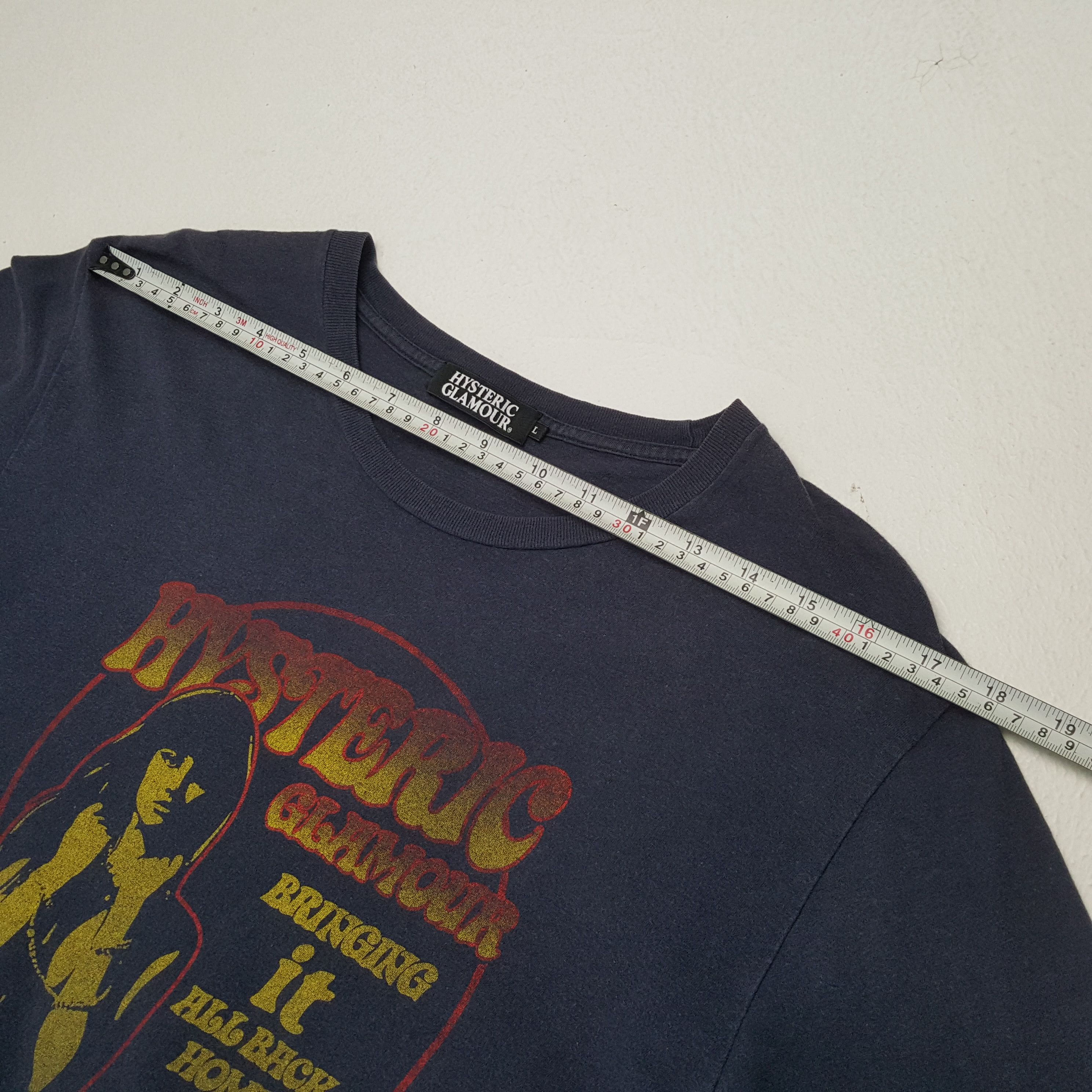 Hysteric Glamour × Japanese Brand × Vintage HYSTERIC GLAMOUR Japanese Brand Streetwear Style Tshirt Size US M / EU 48-50 / 2 - 4 Thumbnail
