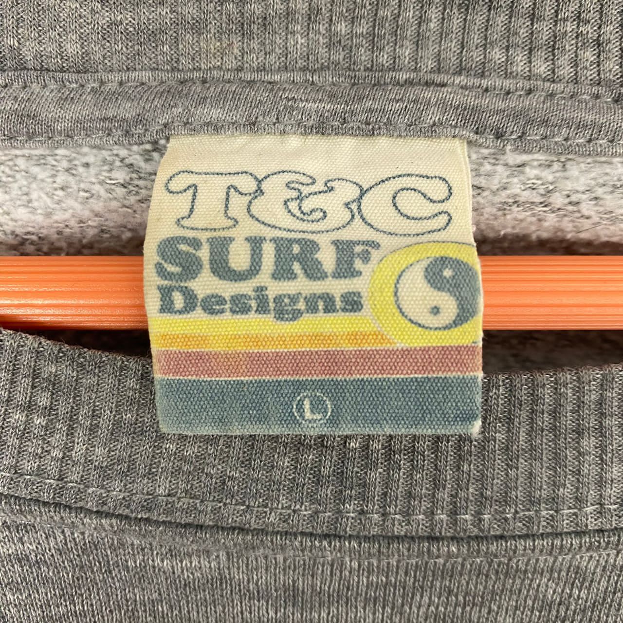 Vintage Vintage T&C Surf Sweatshirt Size L | Boxy Style Pullover Size US L / EU 52-54 / 3 - 6 Thumbnail