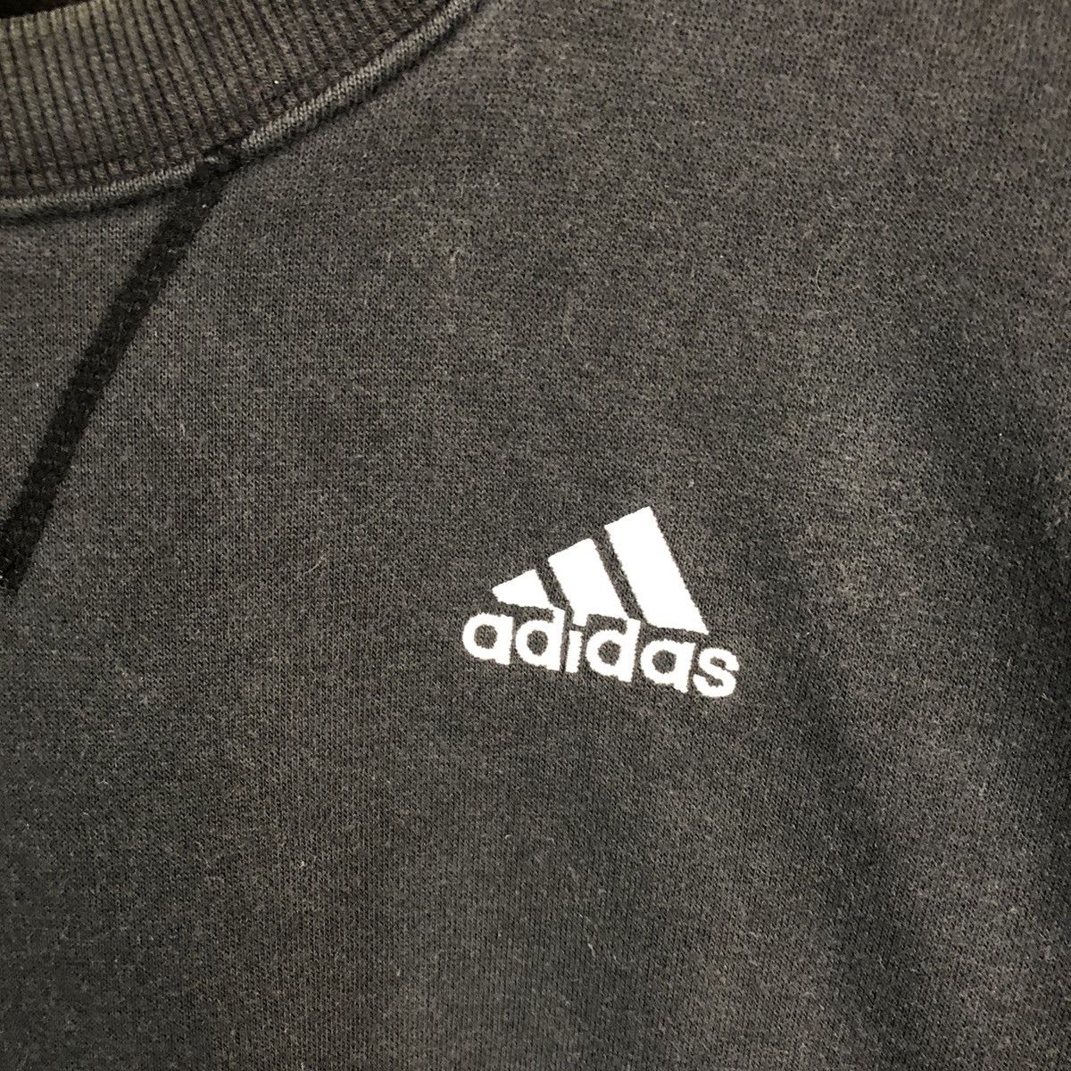 Adidas × Vintage Adidas Black Sweatshirt #A298 Size US M / EU 48-50 / 2 - 9 Thumbnail