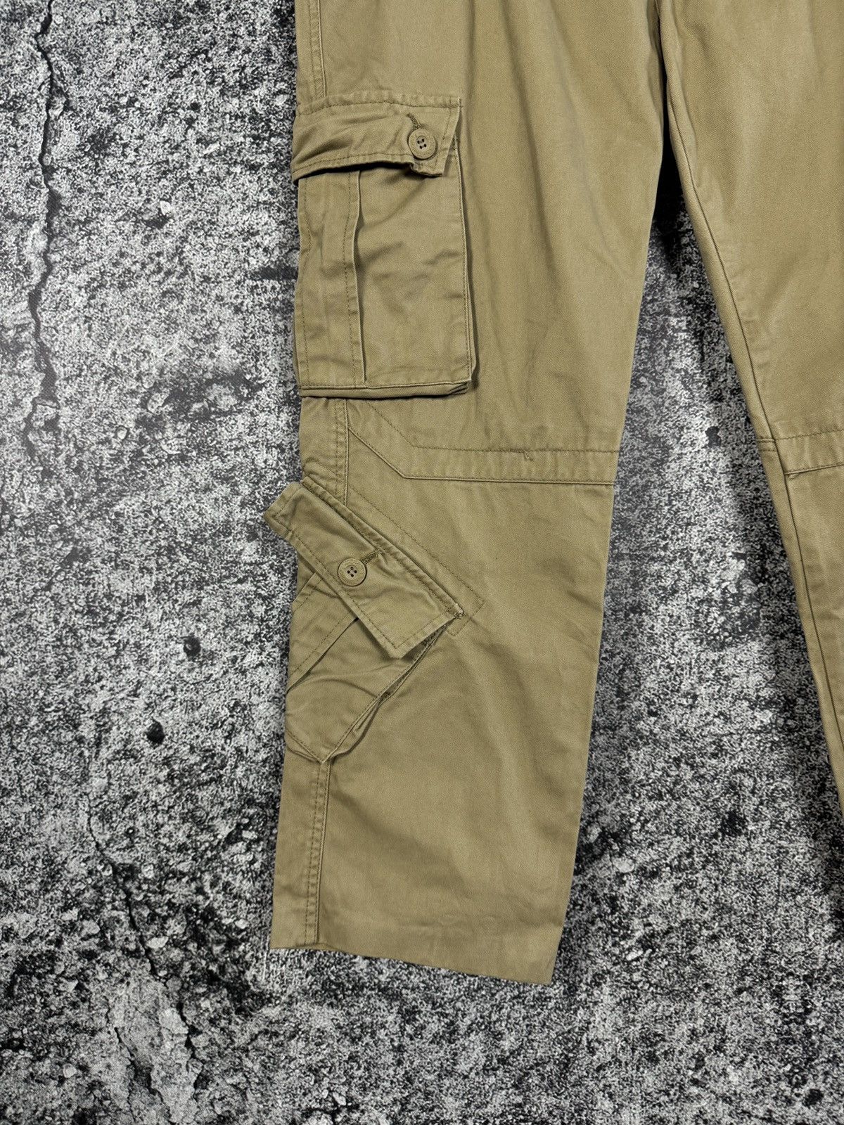 Vintage Match & Stick Cargo Pants Multi Pocket Outdoor Workwear Y2K Size US 38 / EU 54 - 4 Thumbnail