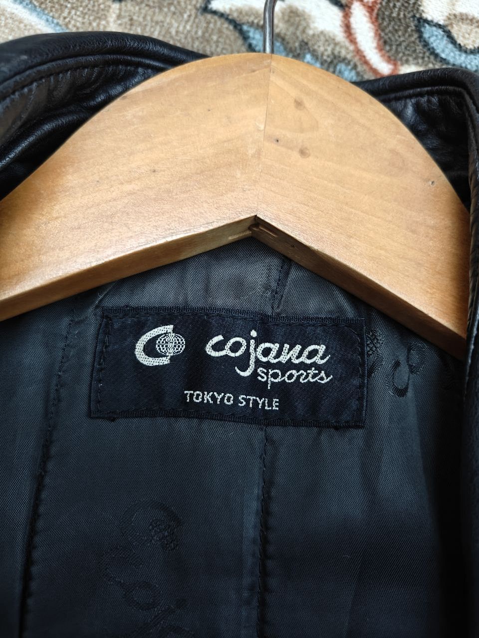 Japanese Brand Vtg Japanese Cojana Sport Leather Trench Coat Size US M / EU 48-50 / 2 - 7 Thumbnail