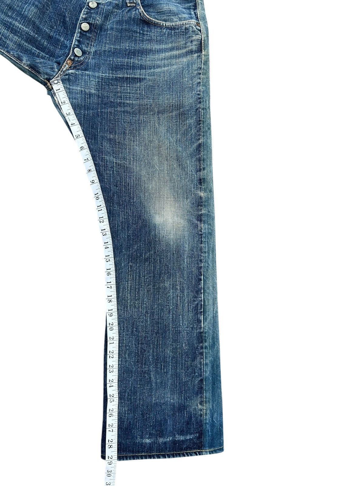 Maison MIHARA YASUHIRO MIHARAYASUHIRO X SUGAR CANE Selvedge Distressed Denim Jeans Size US 36 / EU 52 - 23 Thumbnail