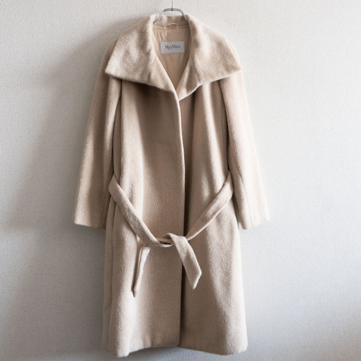 Max Mara MAX MARA Alpaca Virgin Wool Belted Wrap Coat Size XS Size US XS / EU 42 / 0 - 1 Thumbnail