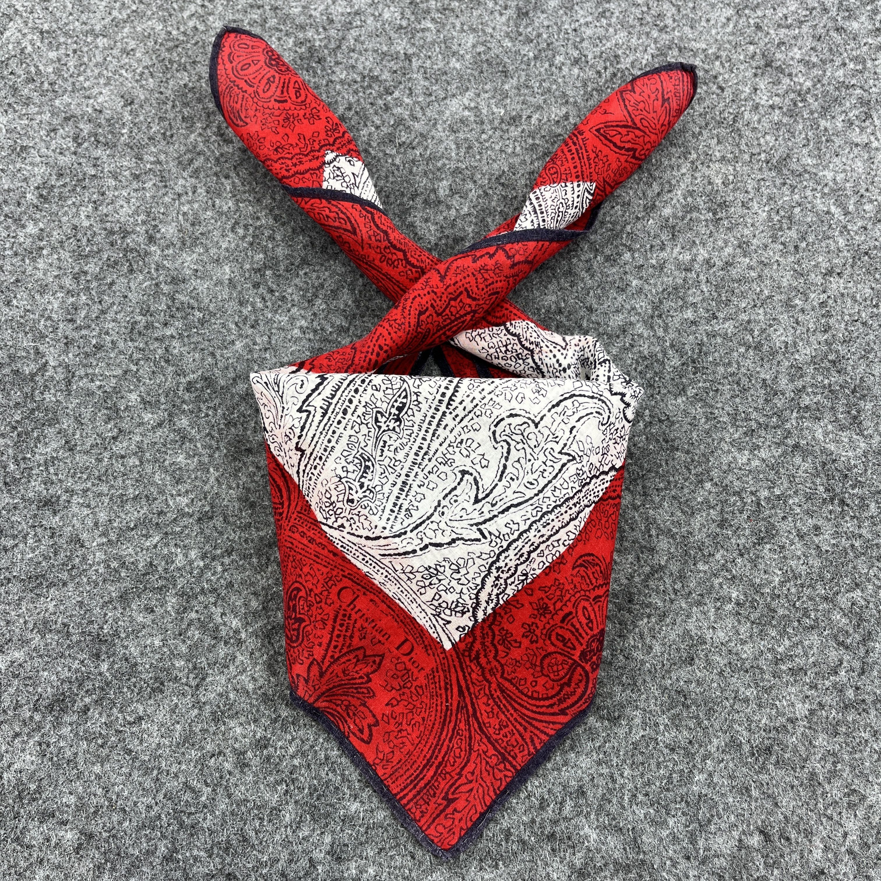 Christian Dior Handkerchief / Bandana / Neckerchief B647